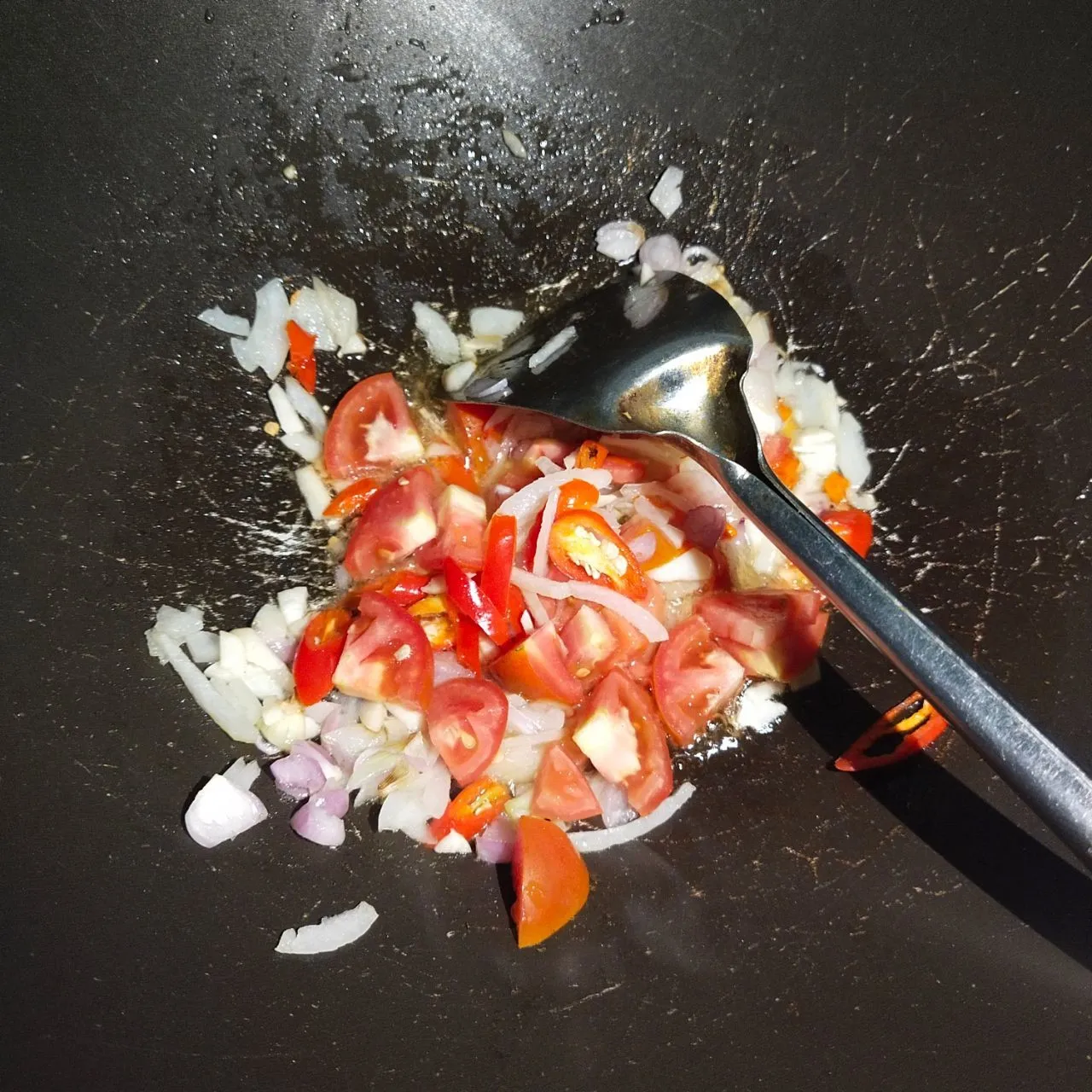 Step 2 Tumis Labu Siam