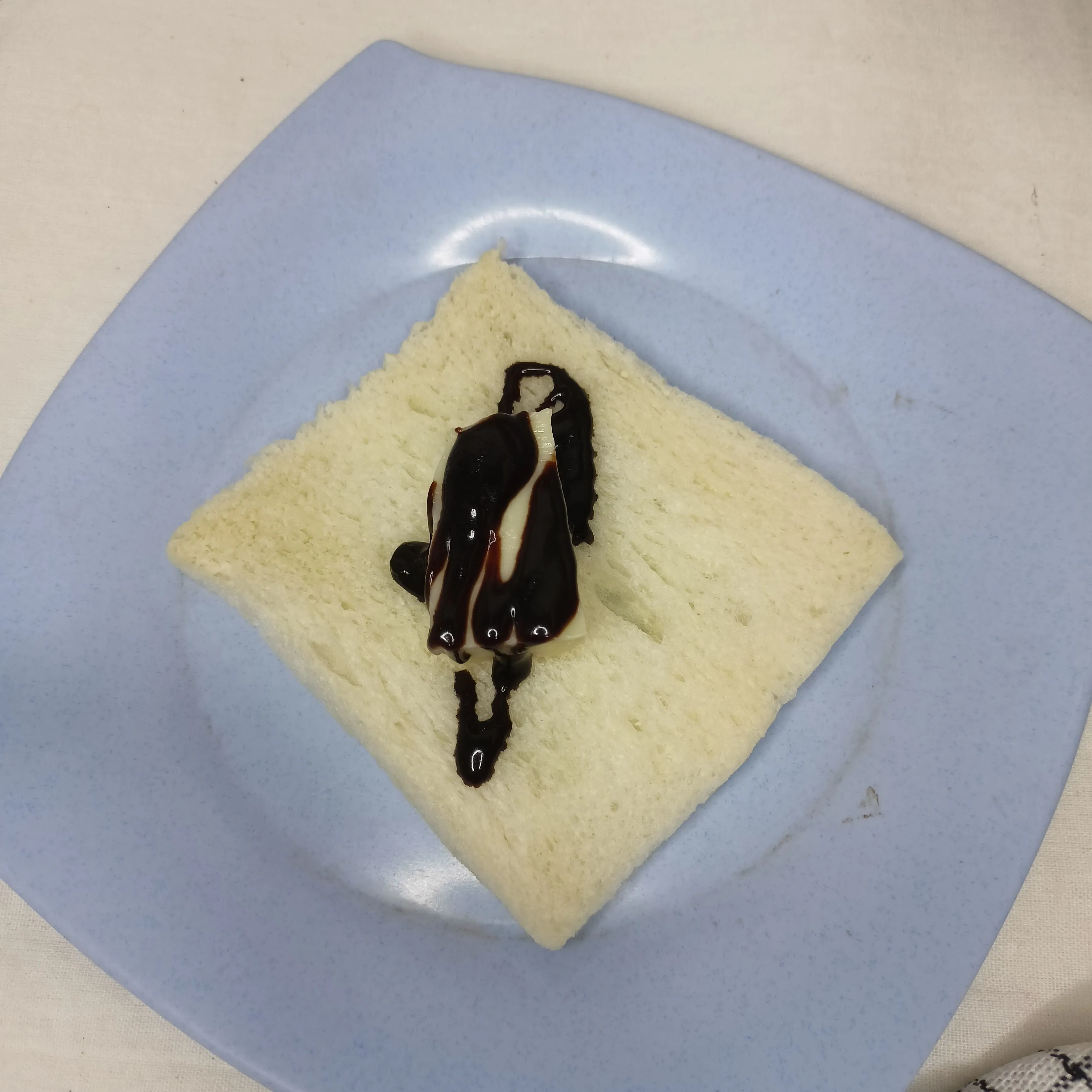 Step 1 Roti Goreng Cokelat Mozza
