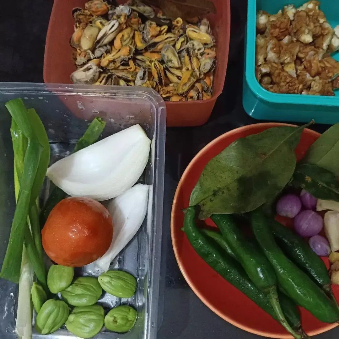 Step 1 Kerang Masak Lombok Ijo