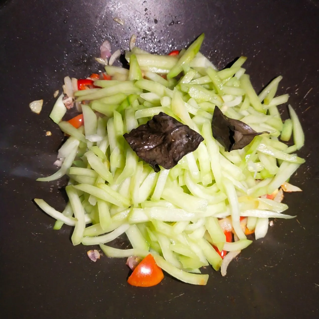 Step 3 Tumis Labu Siam