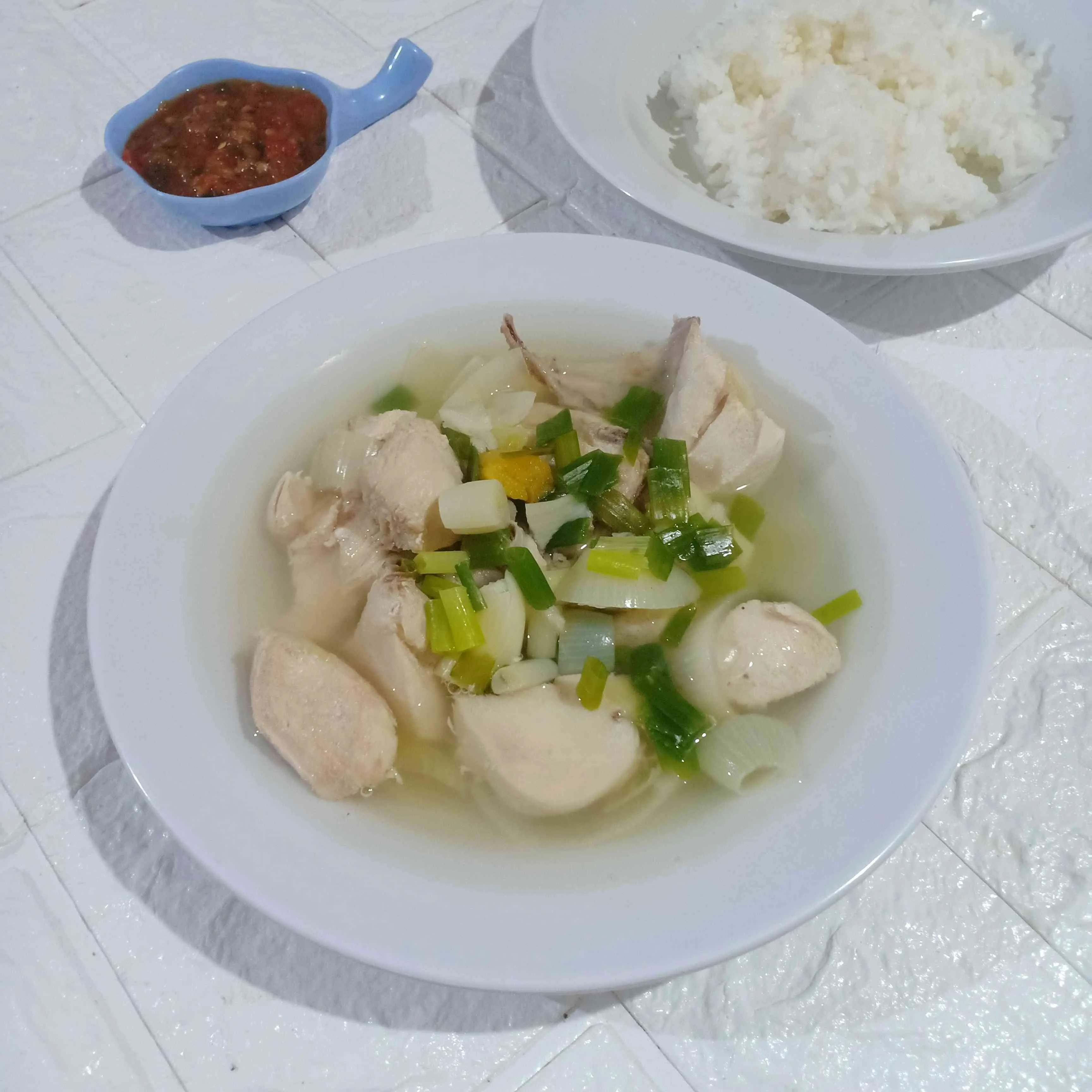 Baeksuk (Sup Ayam Gurih Korea)