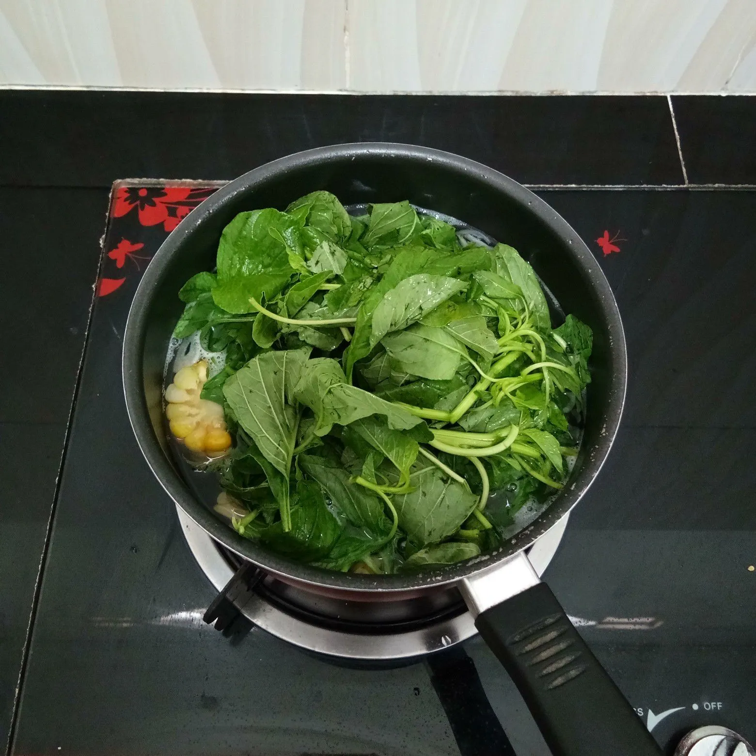Step 3 Bening Bayam Tomat
