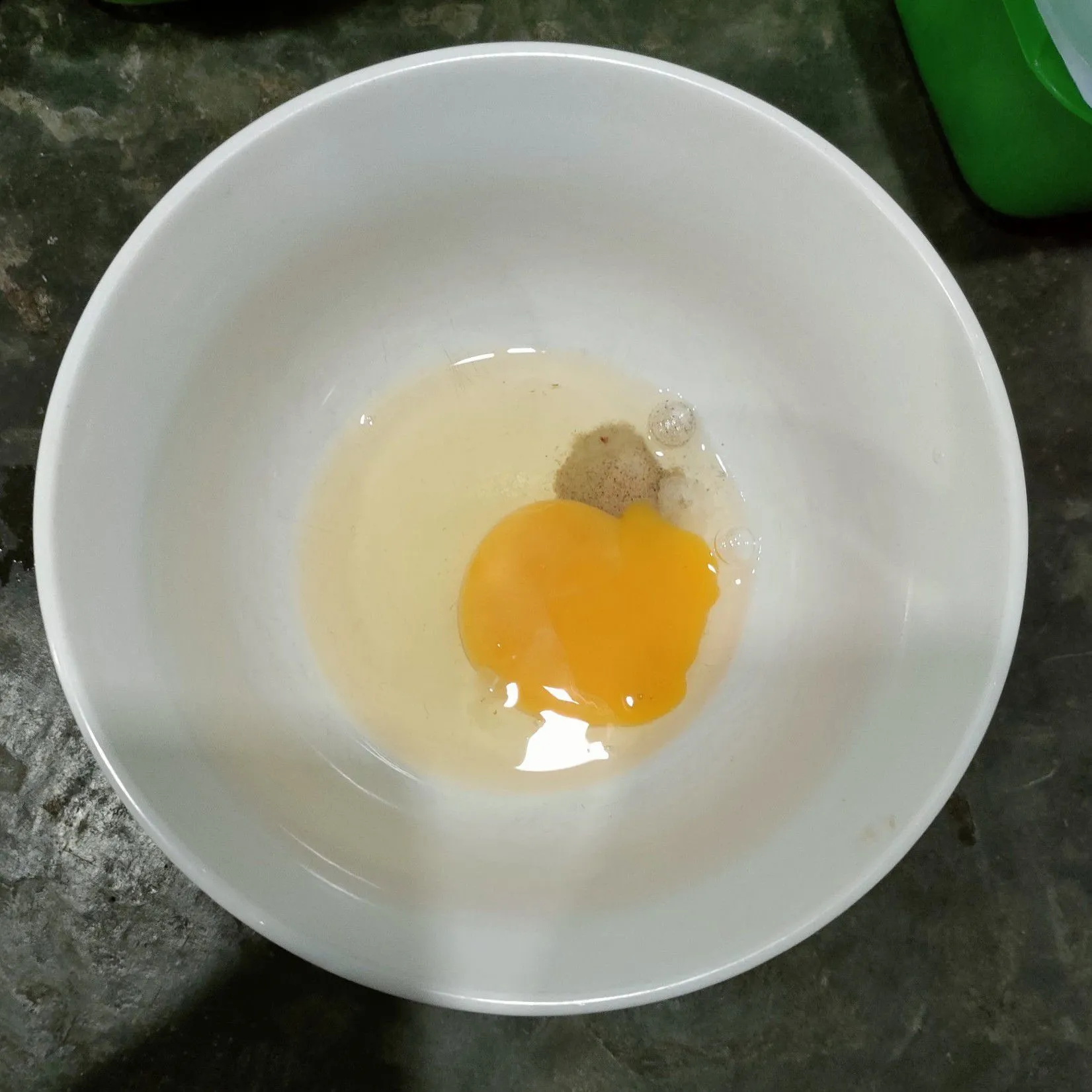 Step 1 Sosis Telur Daun Bawang