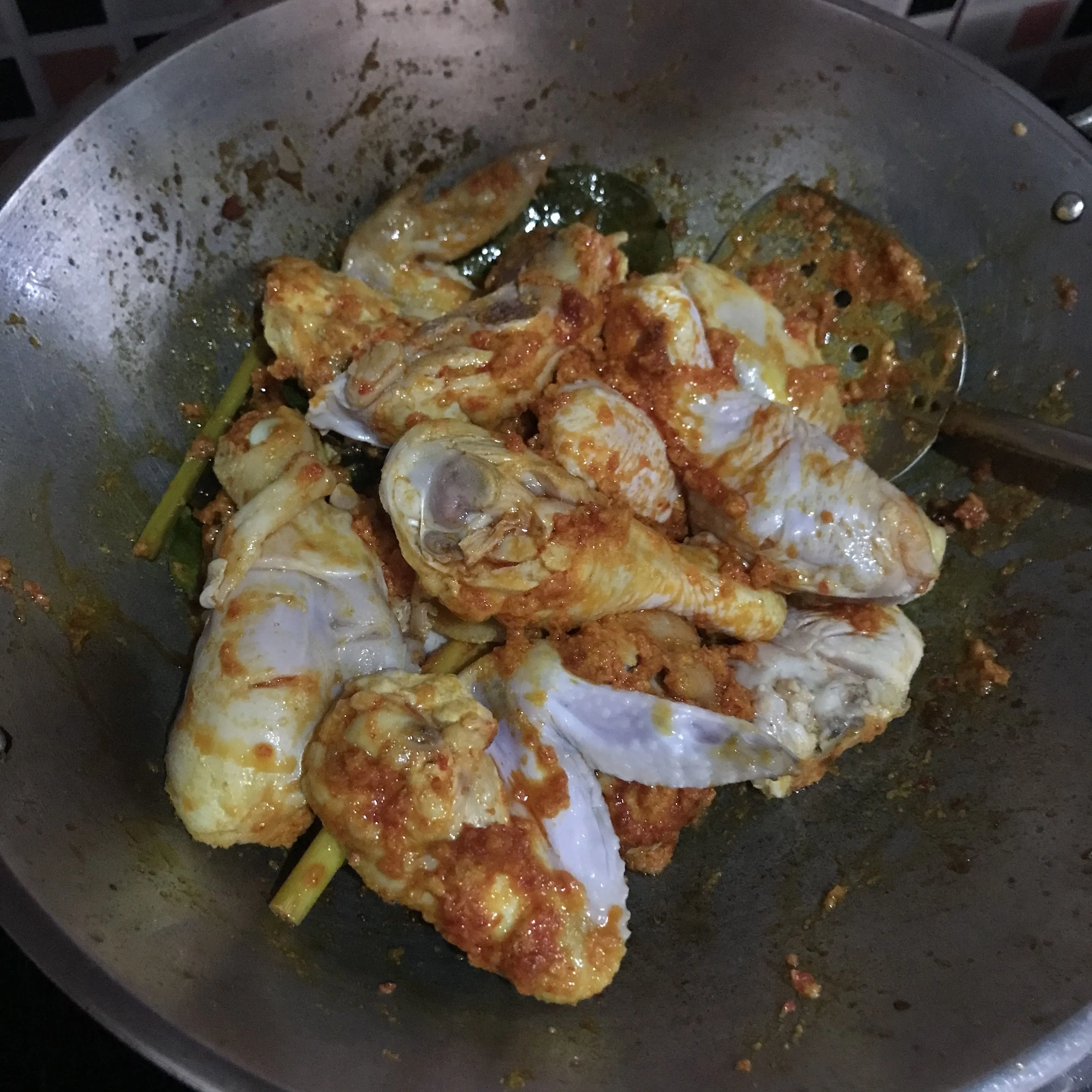 Step 2 Ayam Pedas Kemangi