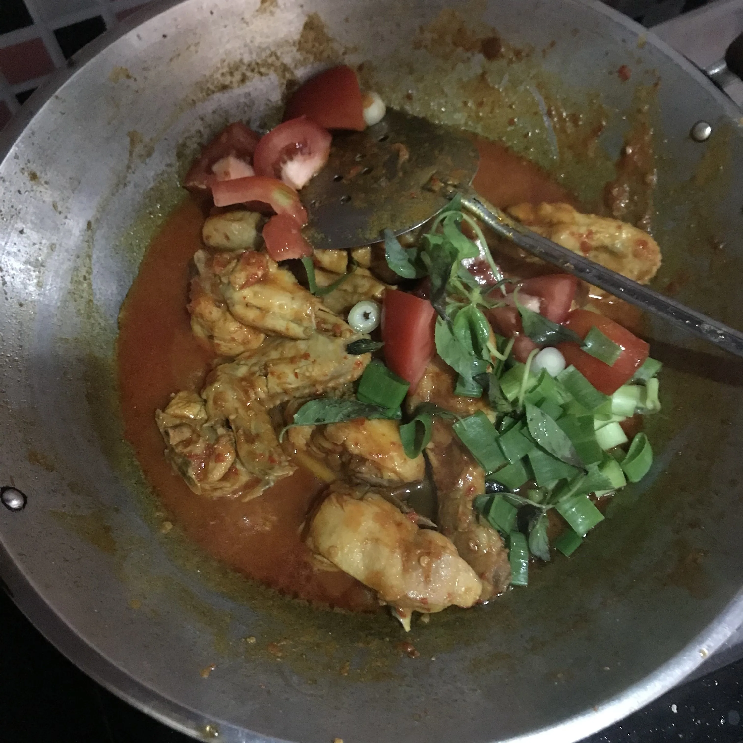 Step 4 Ayam Pedas Kemangi