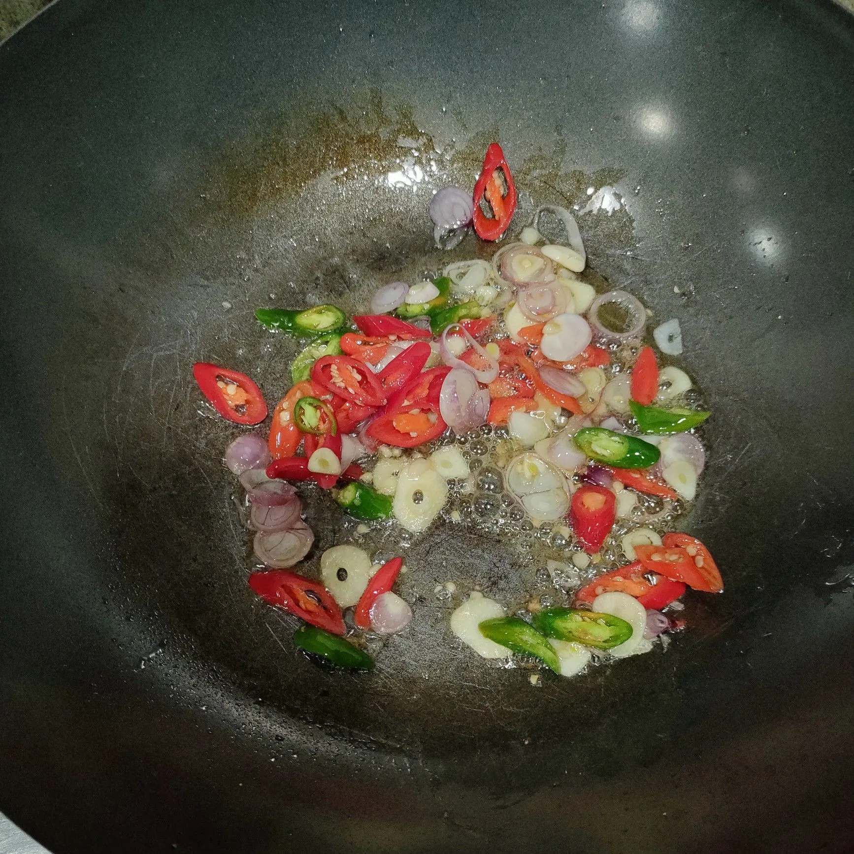 Step 4 Kangkung Saus Tiram
