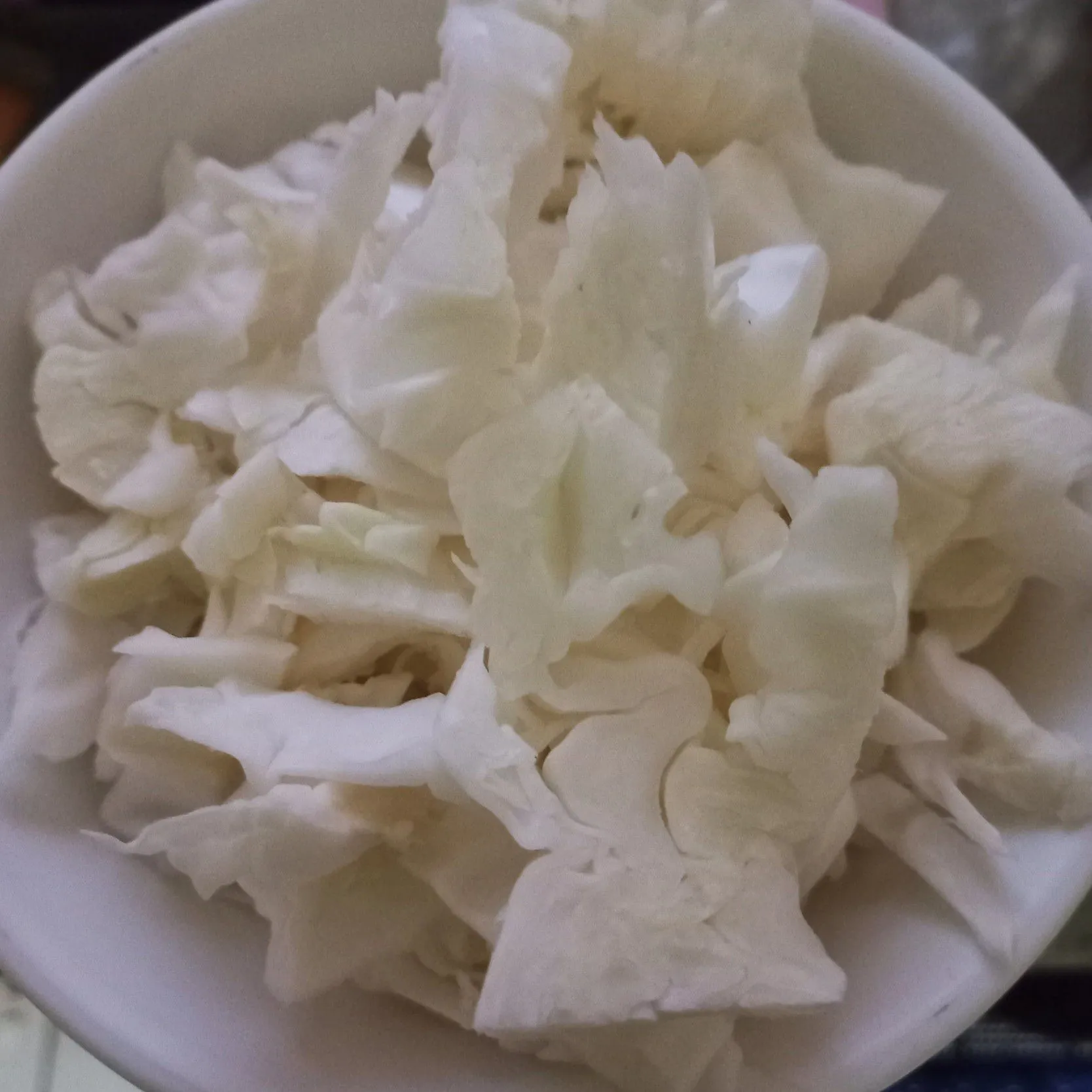 Step 1 Orek Telur Kol