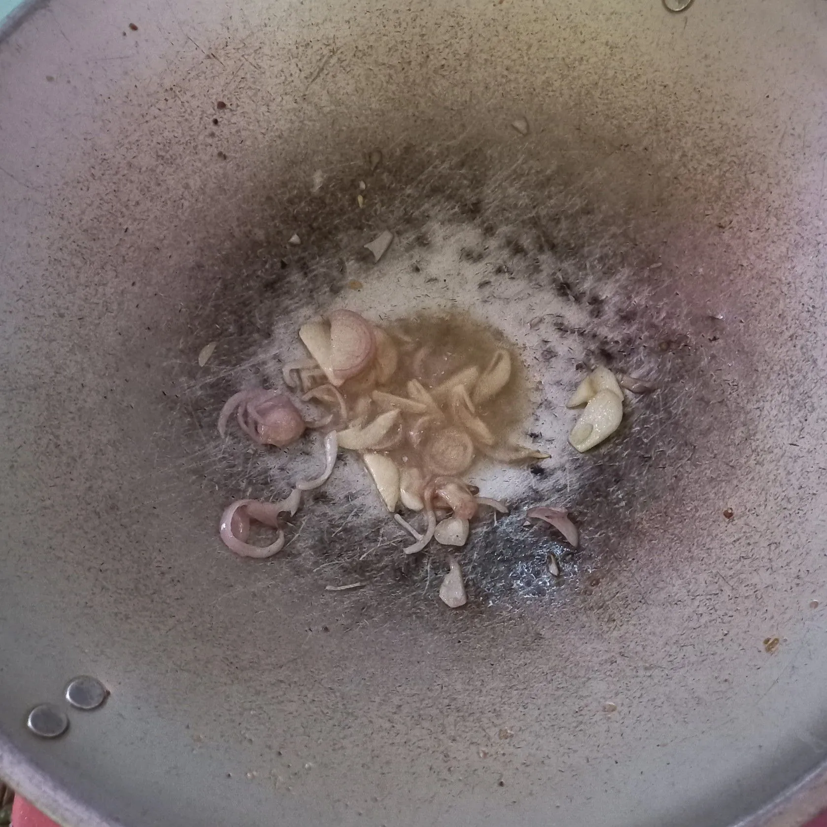 Step 2 Orek Telur Kol