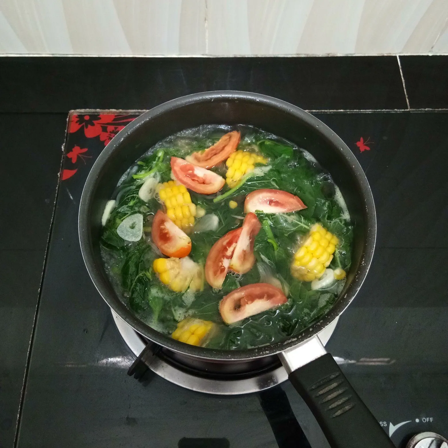Step 4 Bening Bayam Tomat