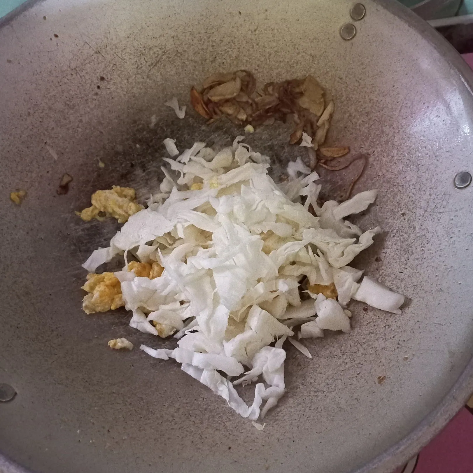 Step 4 Orek Telur Kol