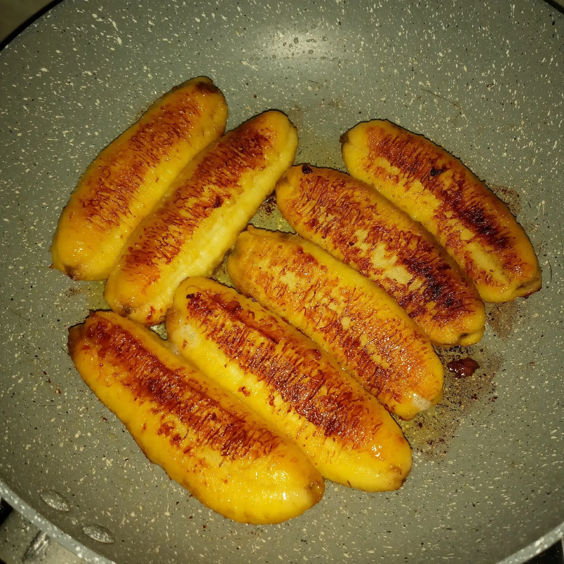 Step 4 Naked Buttery Banana Fritter