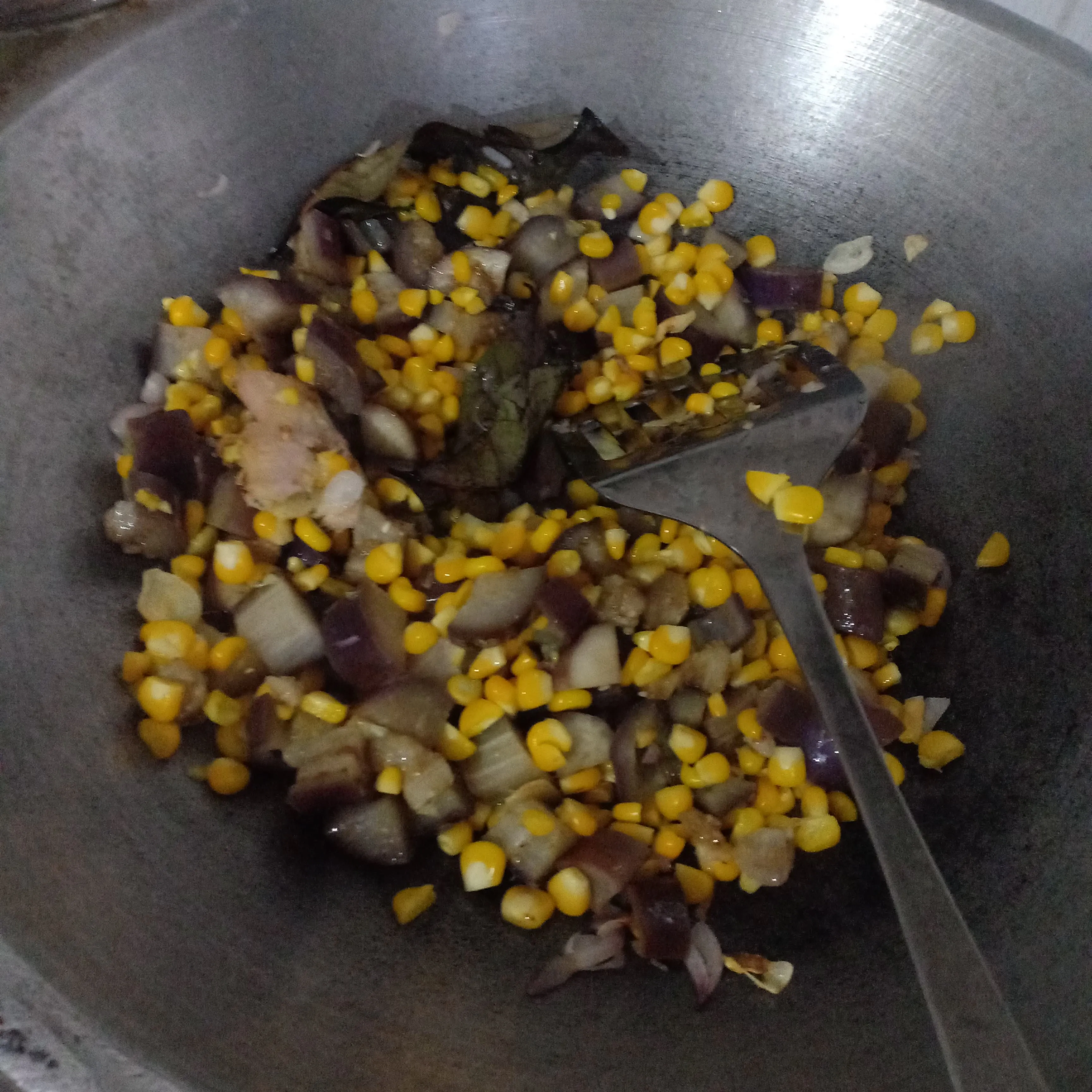Step 4 Oseng Terong Jagung Manis