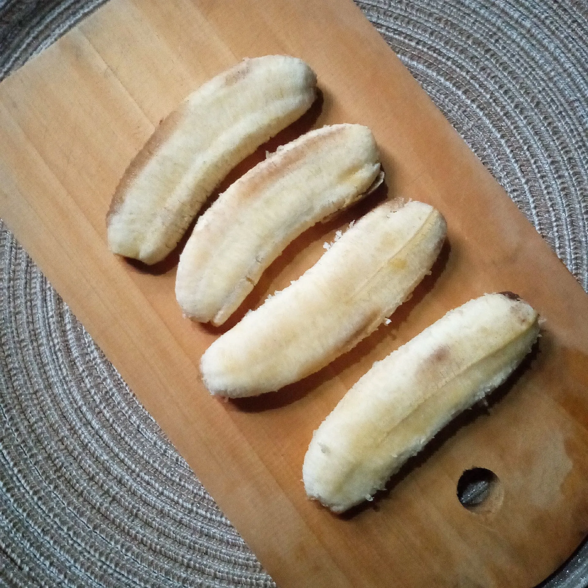 Step 2 Naked Buttery Banana Fritter