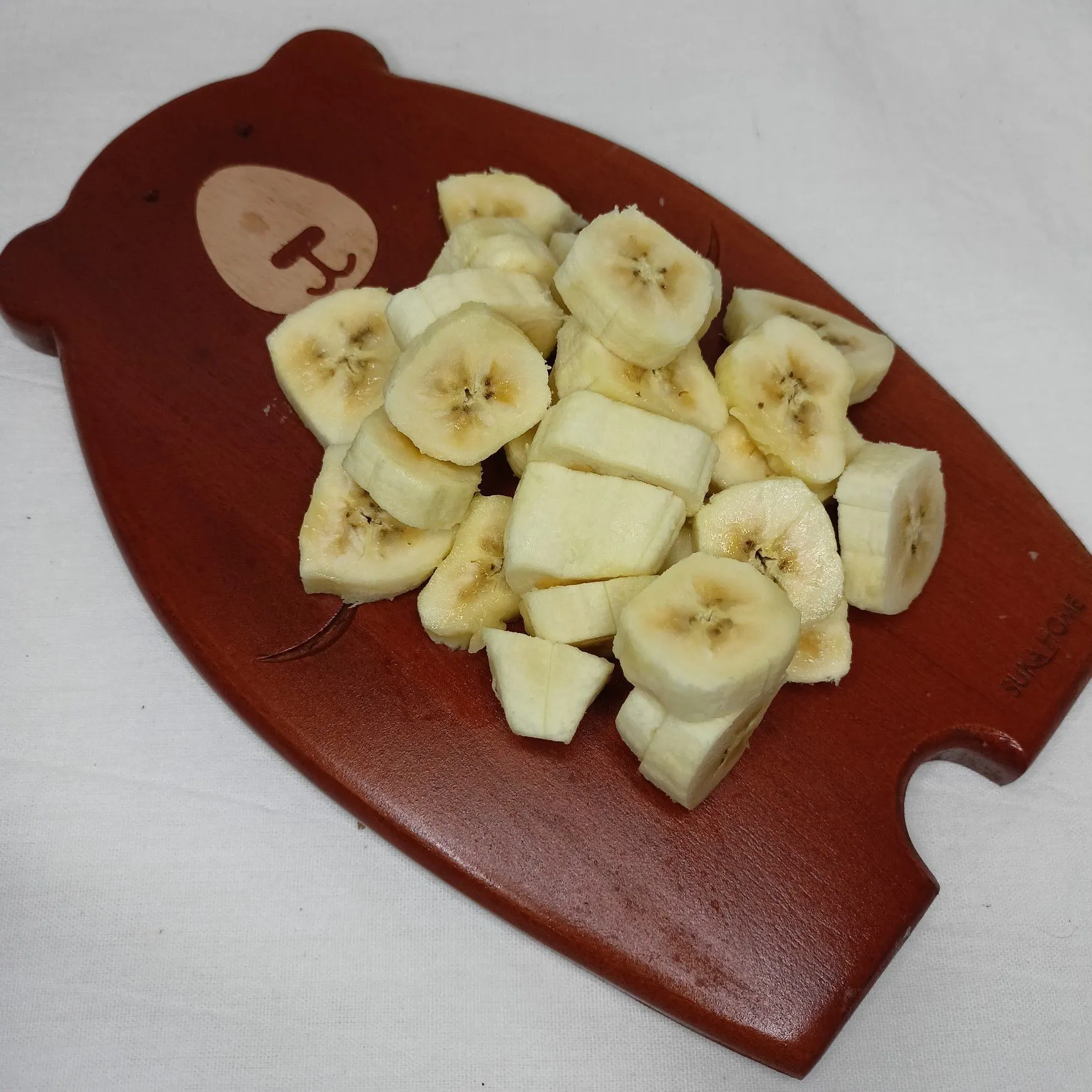 Step 1 Pisang Cokelat Keju