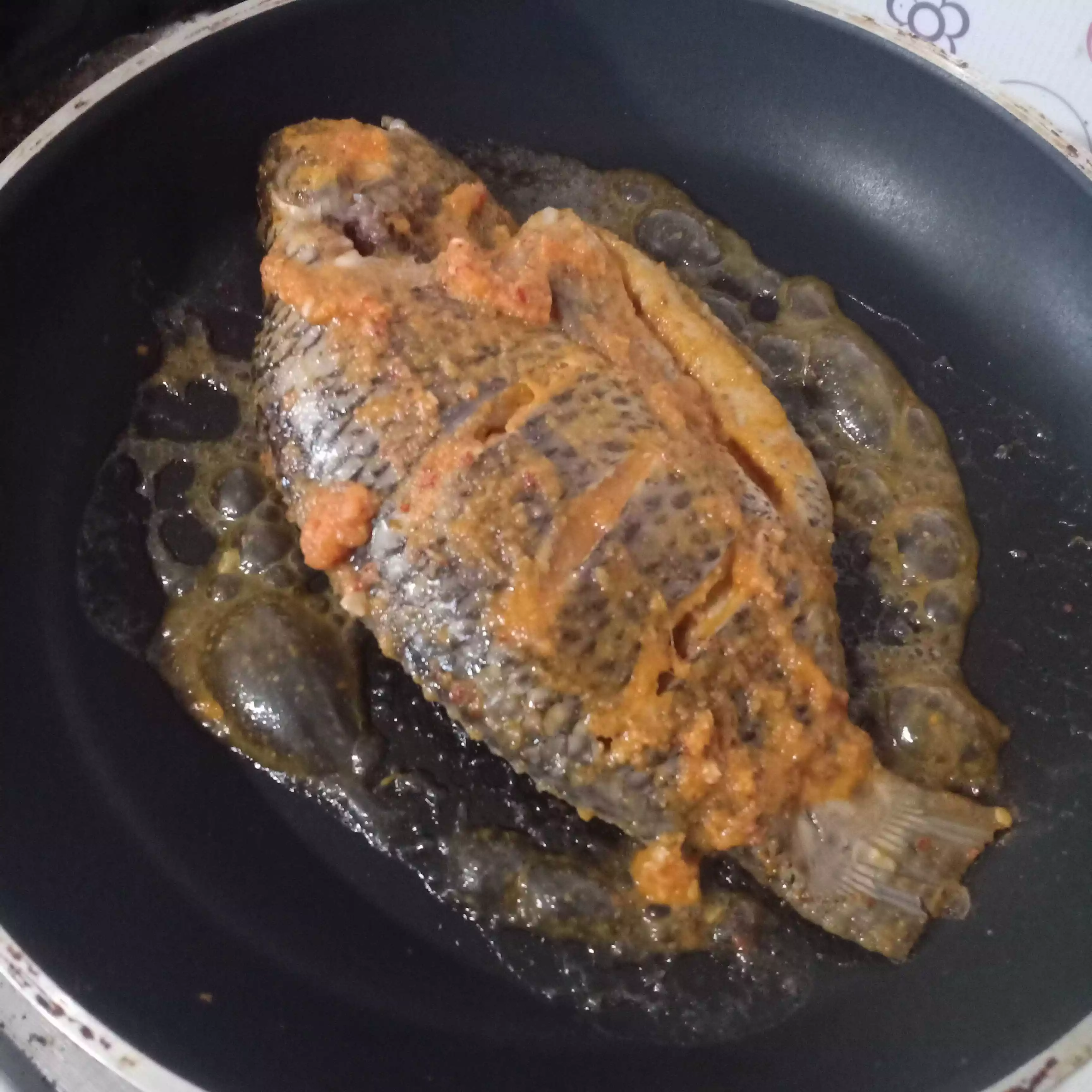 Step 4 Nila Panggang Bumbu Merah