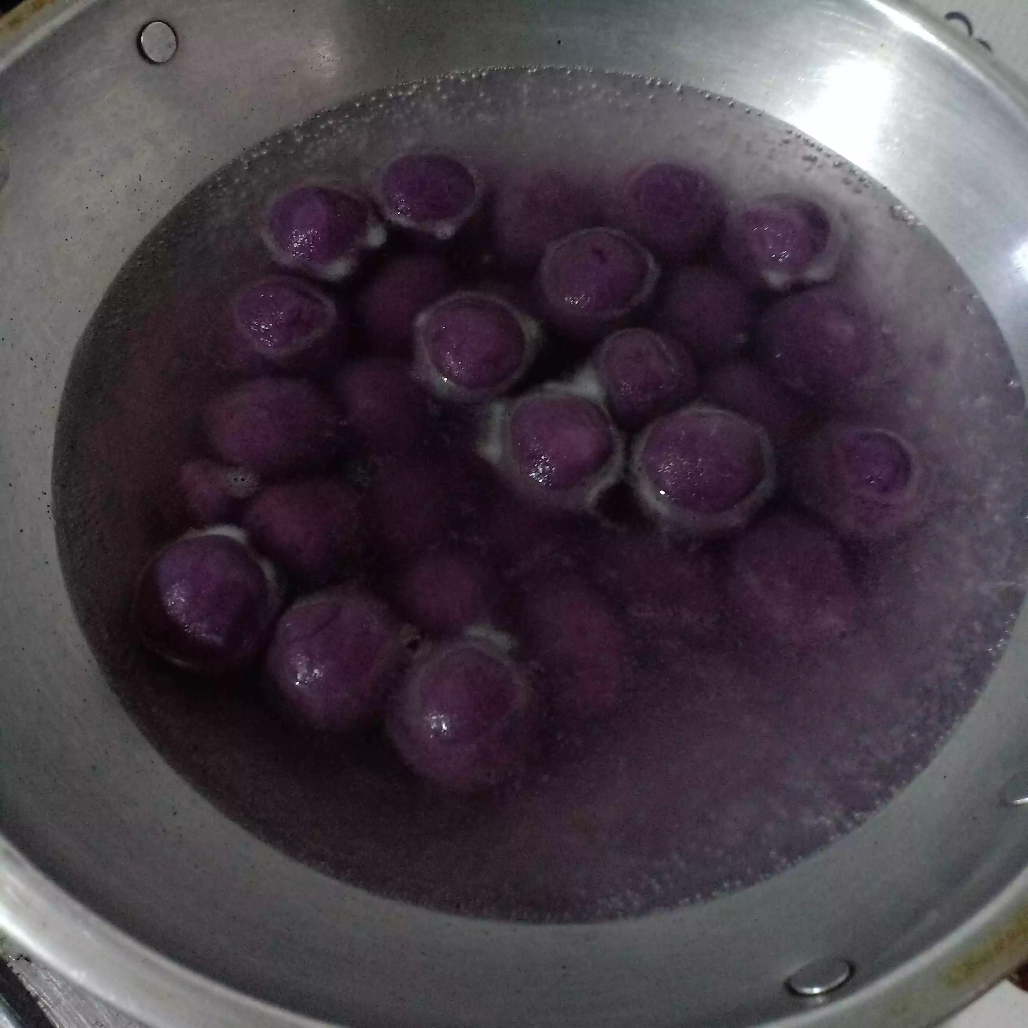Step 6 Klepon Ubi Ungu