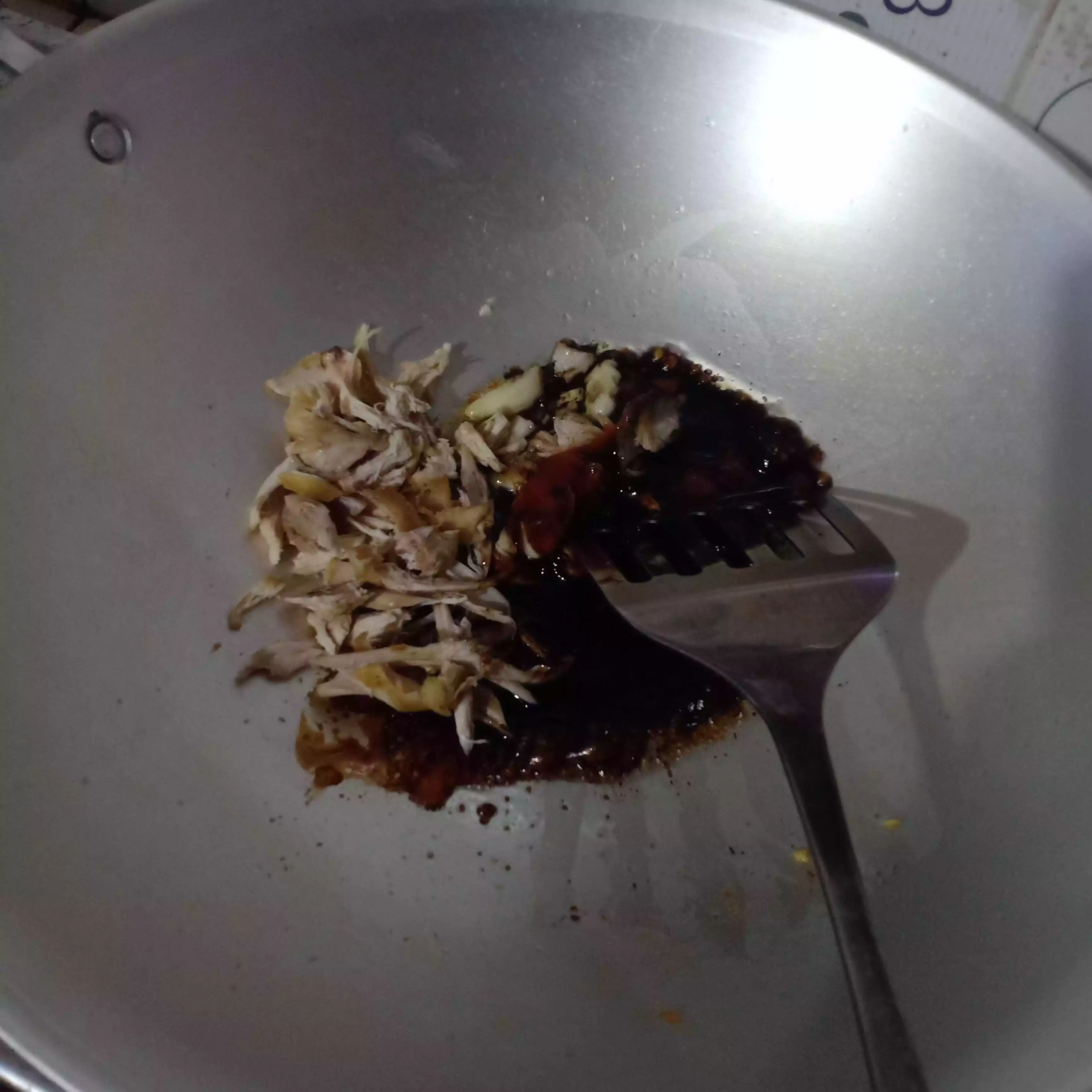 Step 2 Mi Goreng Lada Hitam