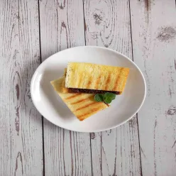 Roti Tawar Bakar Isi Coklat
