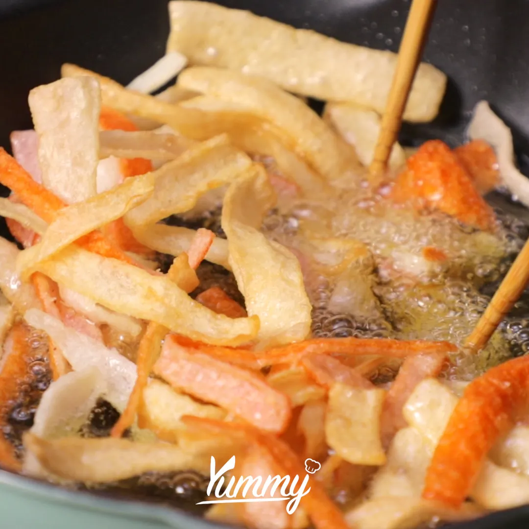Step 4 Crispy Crabstick