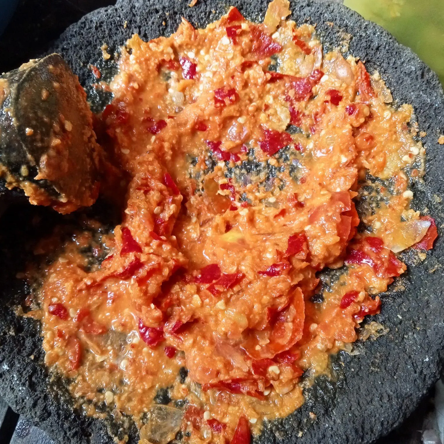 Step 2 Ayam Kampung Masak Tomat Pedas