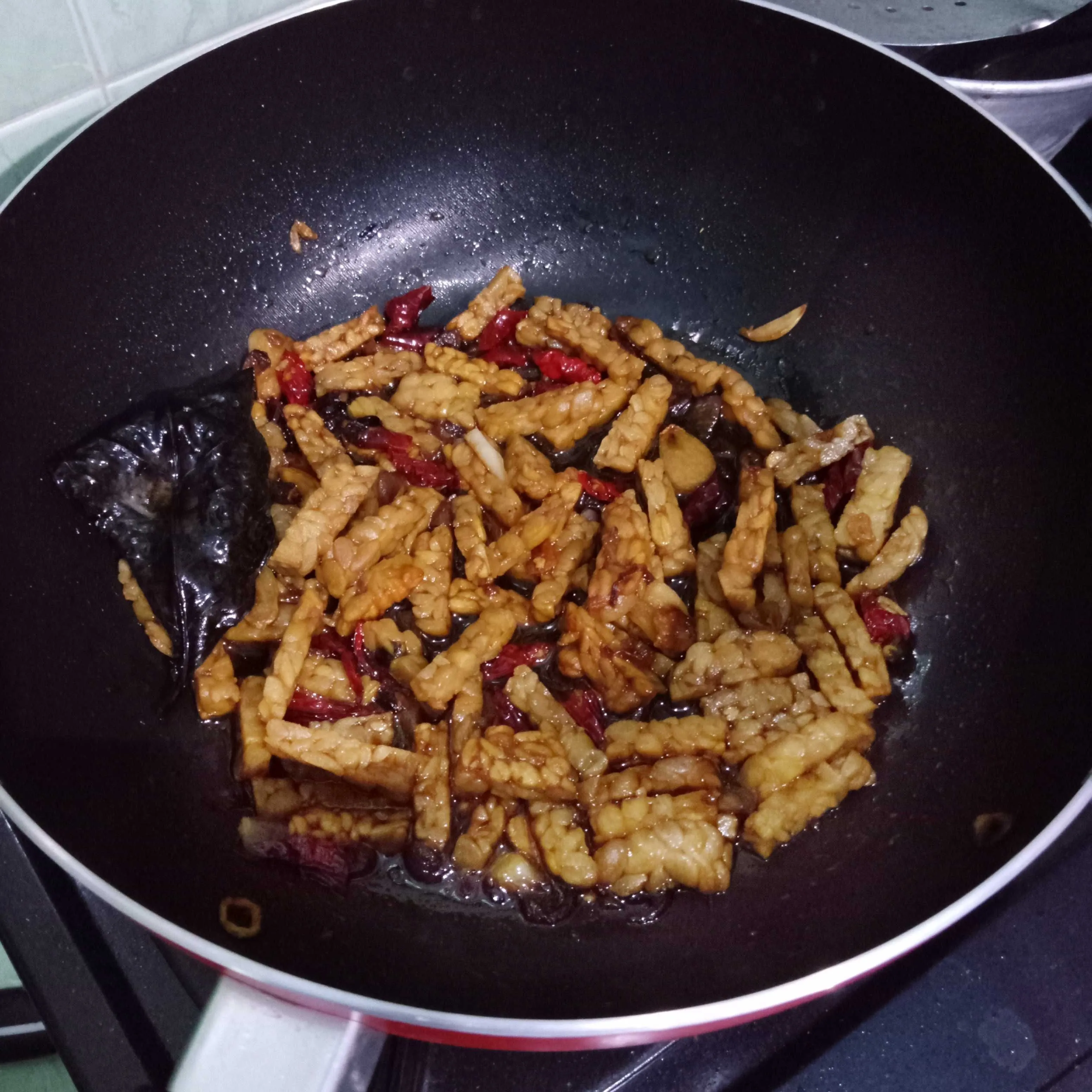 Step 5 Orek Tempe