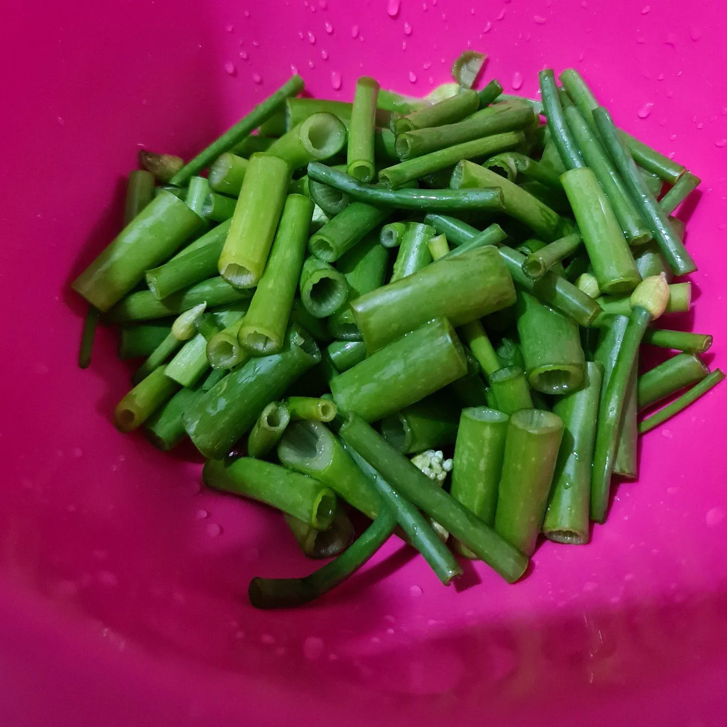 Step 2 Tumis Daun Bawang
