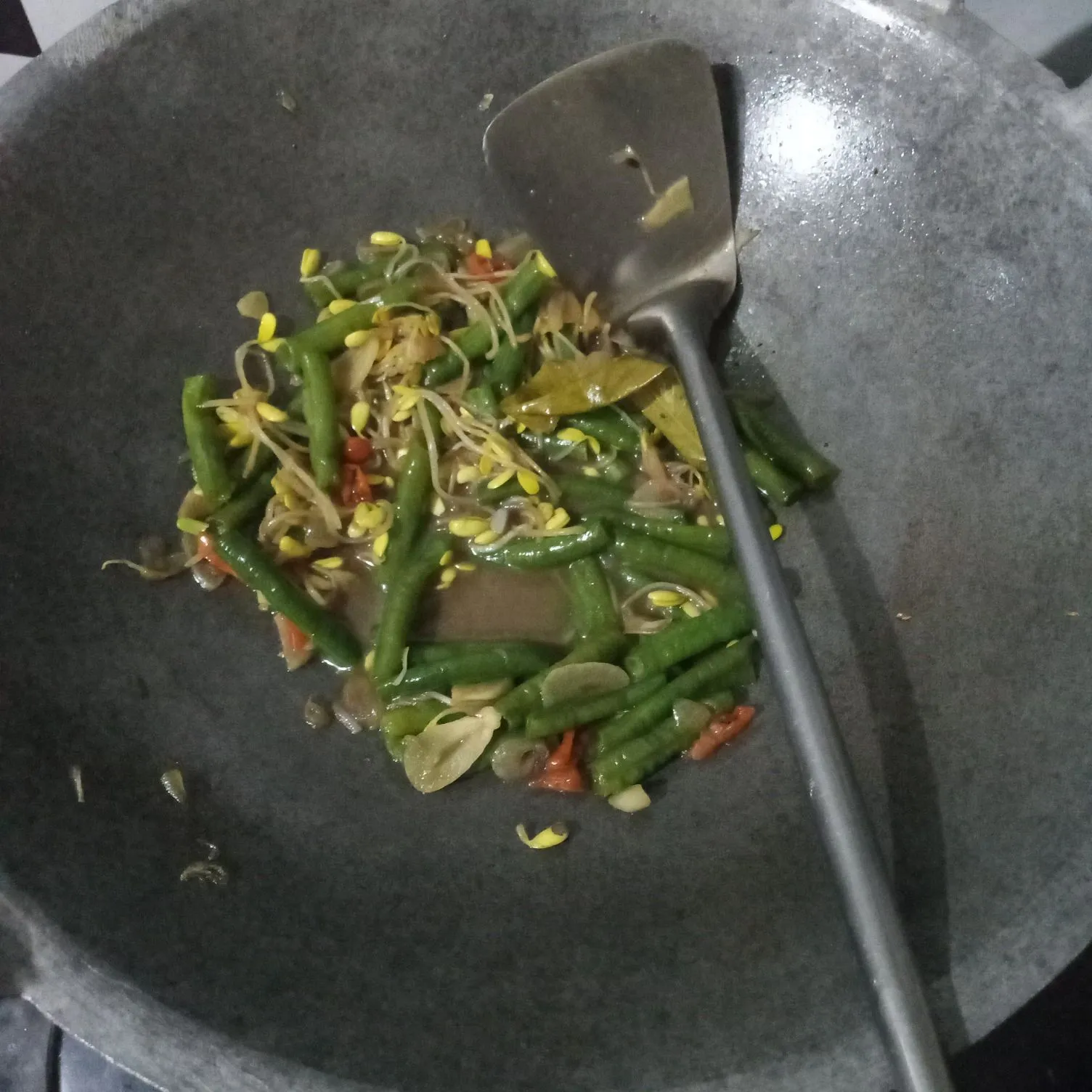 Step 6 Oseng Cedel Kacang Panjang