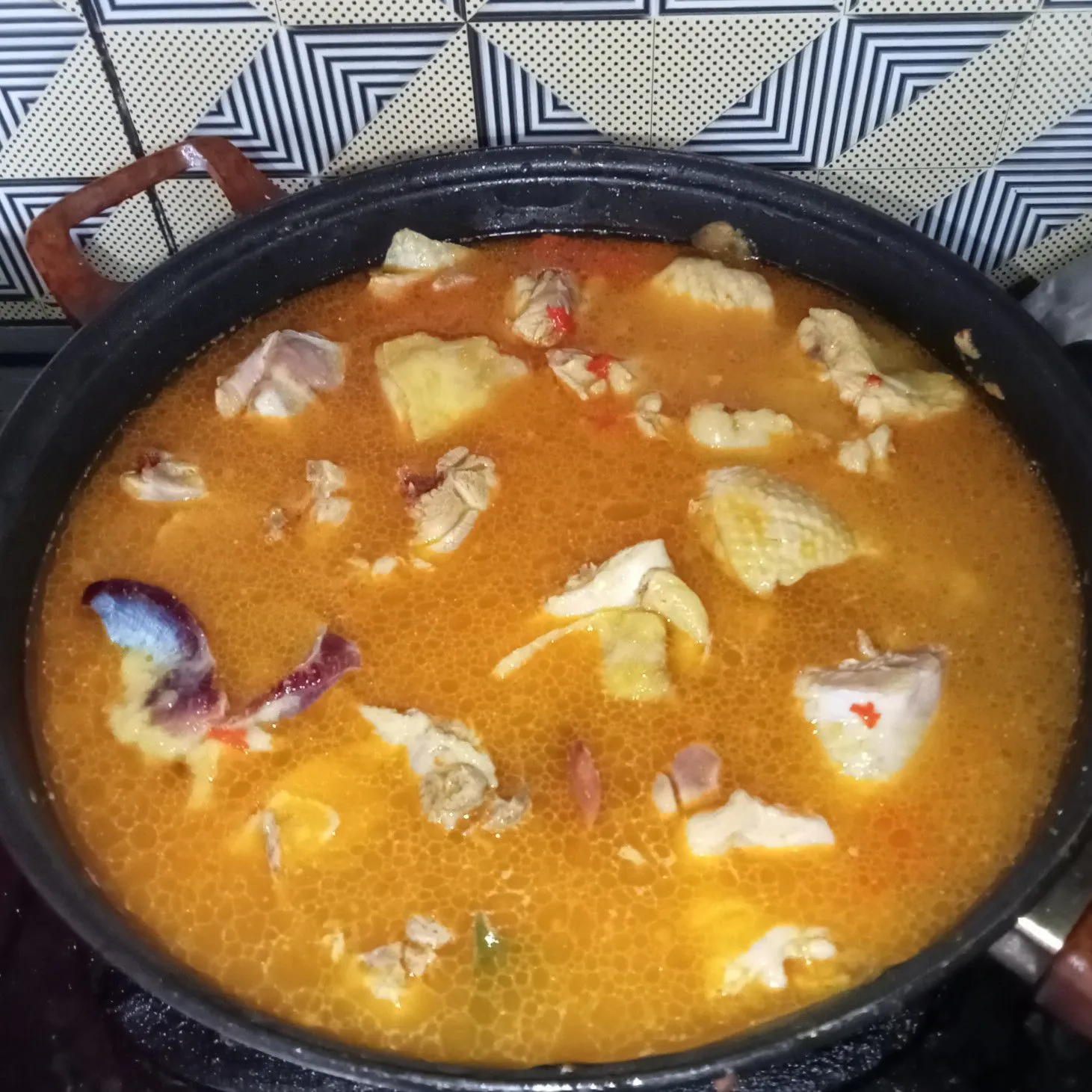 Step 5 Ayam Kampung Masak Tomat Pedas