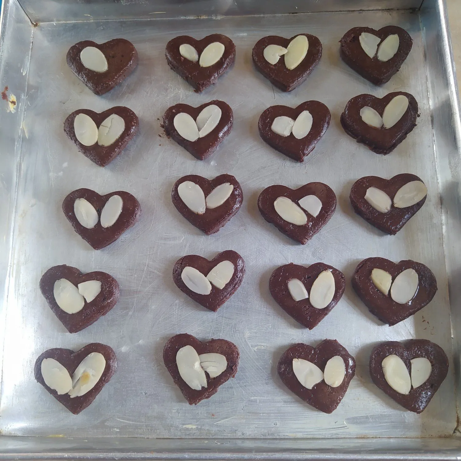 Step 6 Chocolate Almond Cookies
