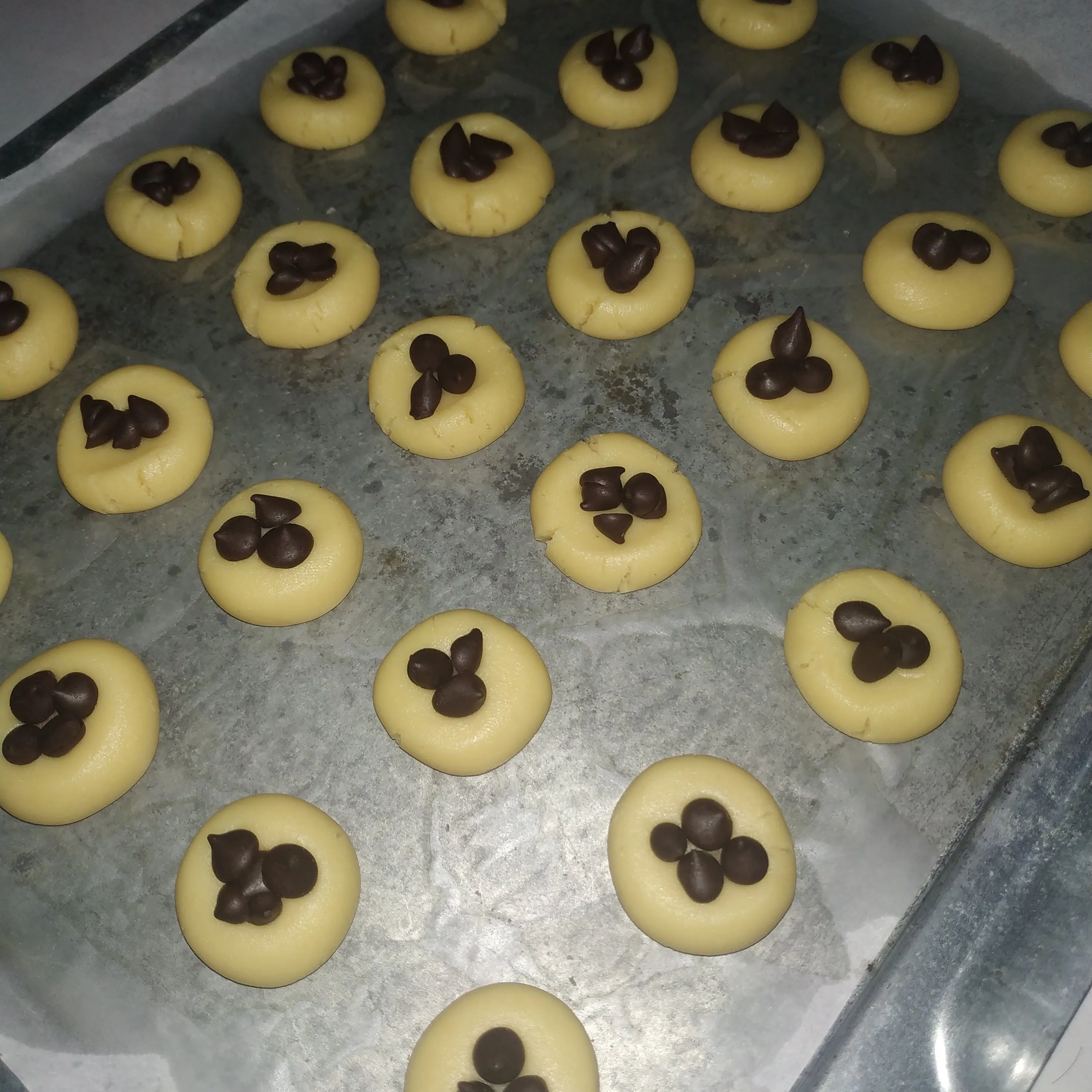 Step 6 Choco Chips Cookies
