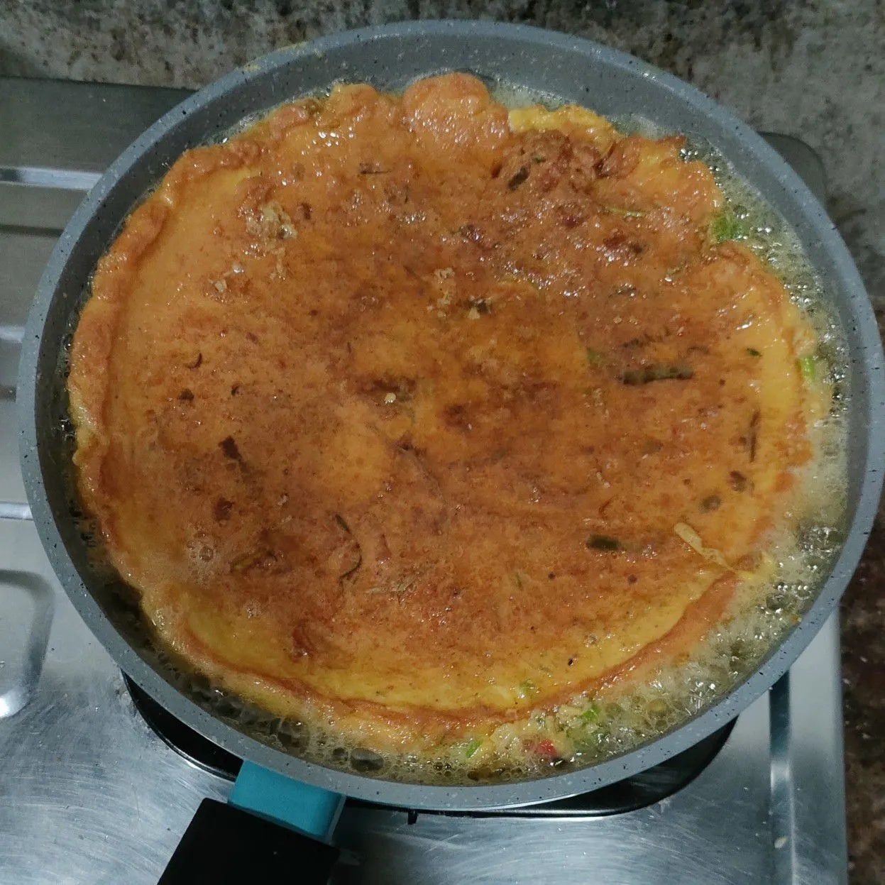 Step 10 Telur Dadar ala RM Padang