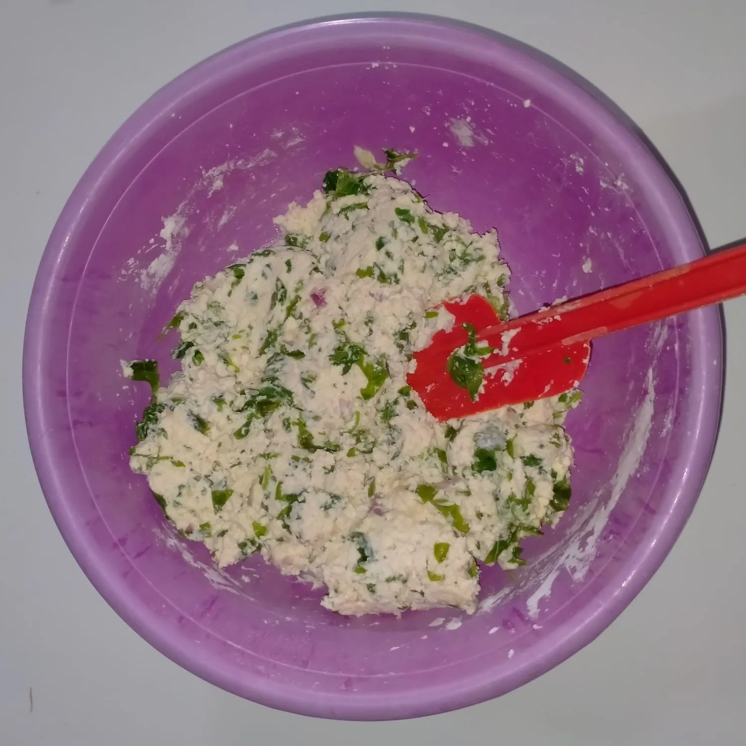 Step 3 Rolade Daun Bayam