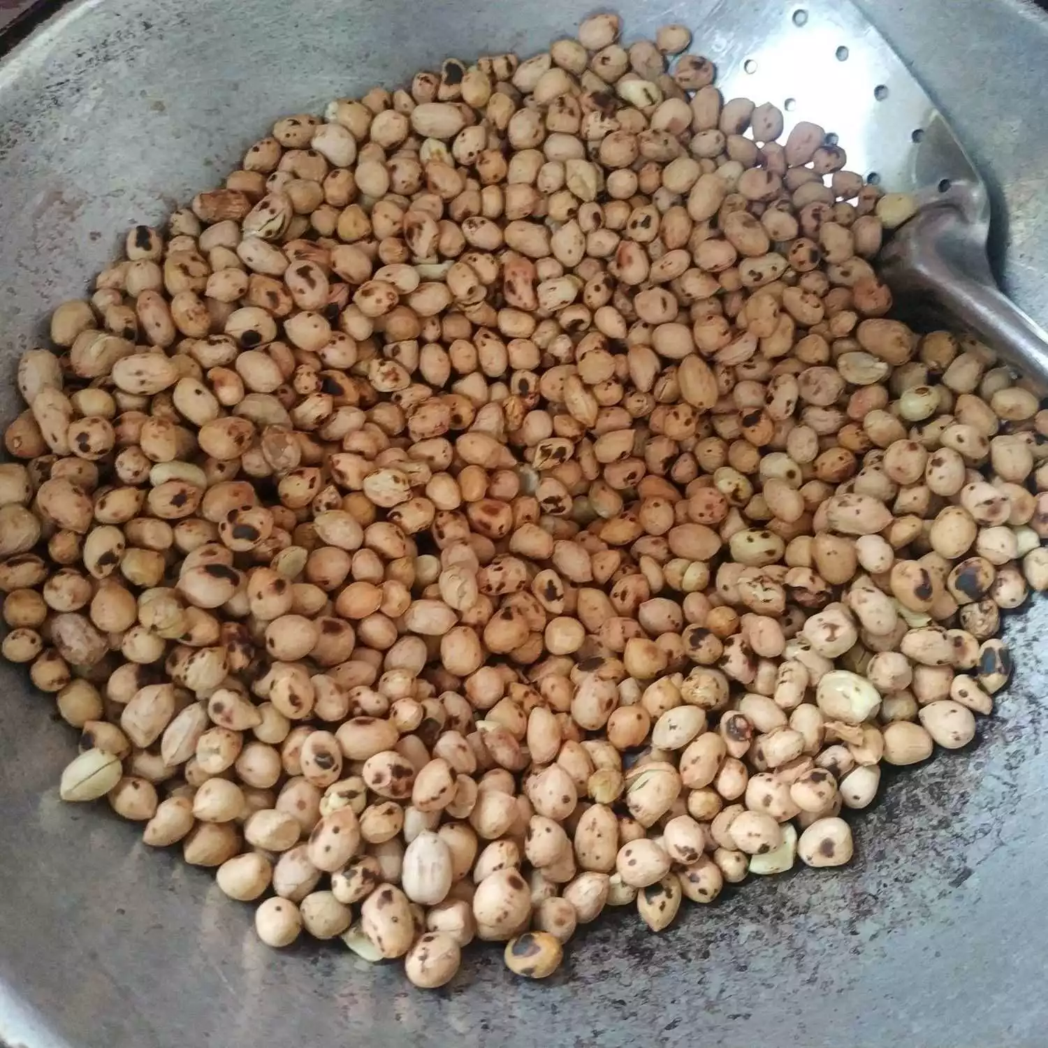 Step 1 Kacang Coklat Cup