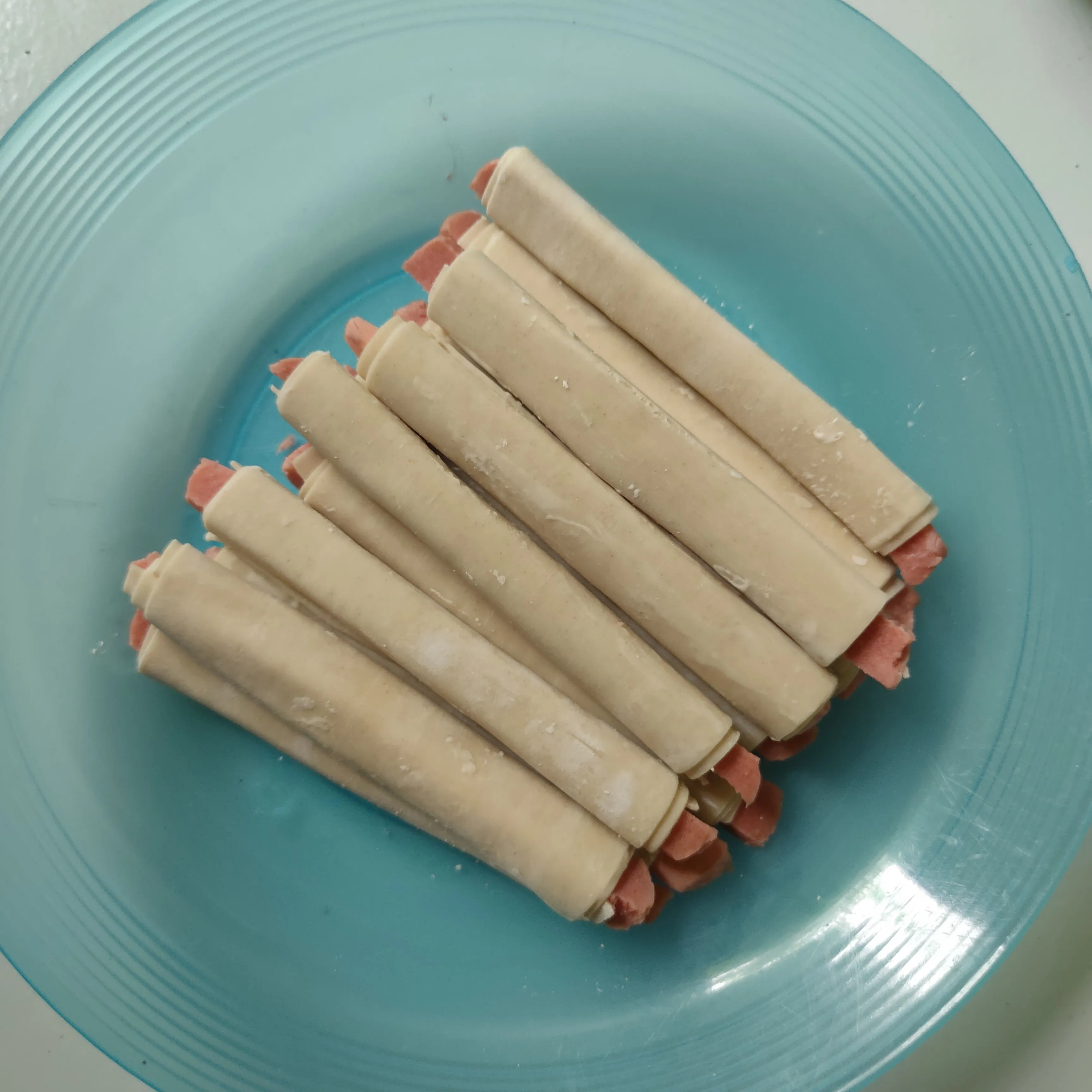 Step 5 Sosis Gulung Kulit Pangsit