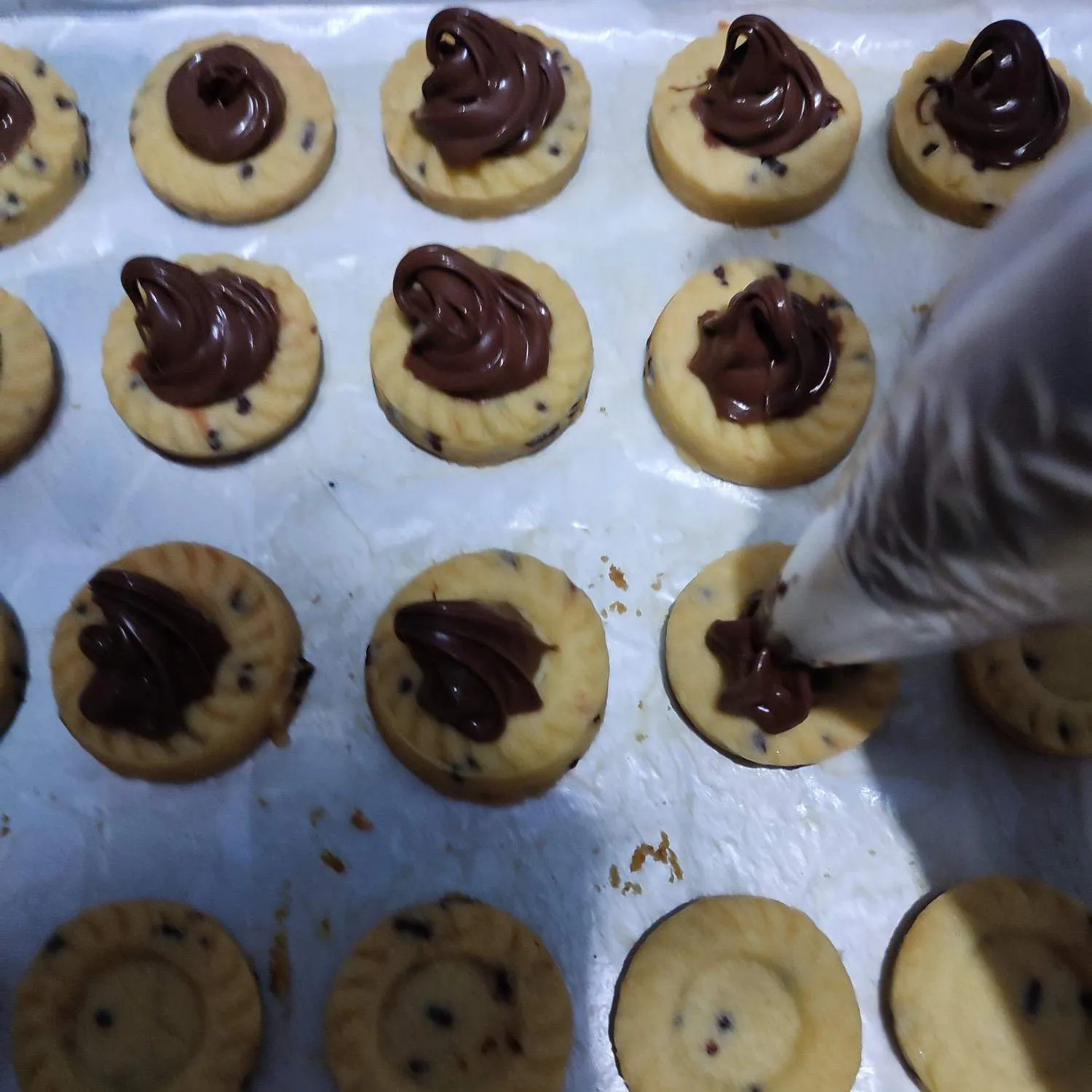 Step 6 Nutella Tart Cookies