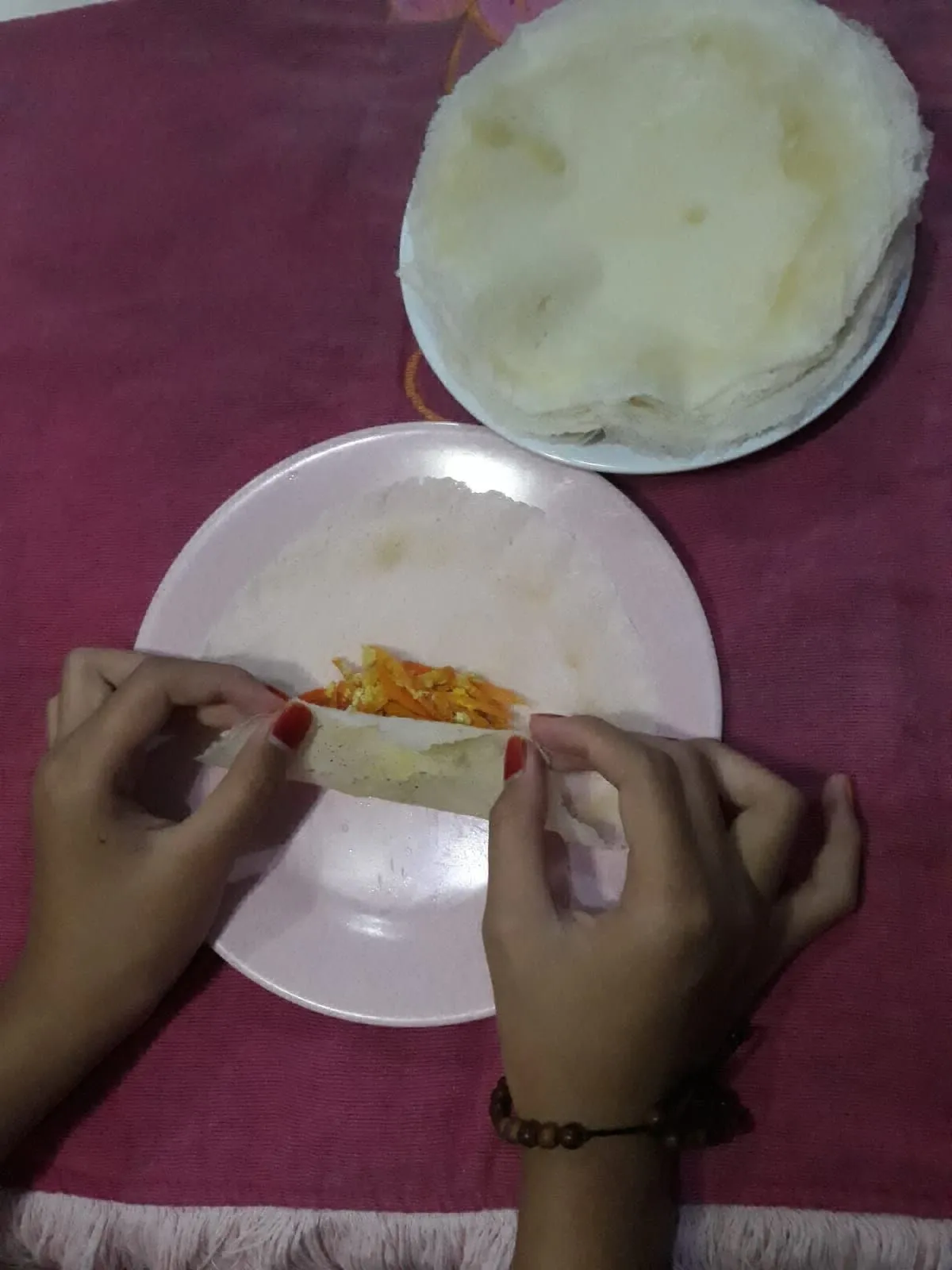 Step 4 Lumpia Isi Wortel