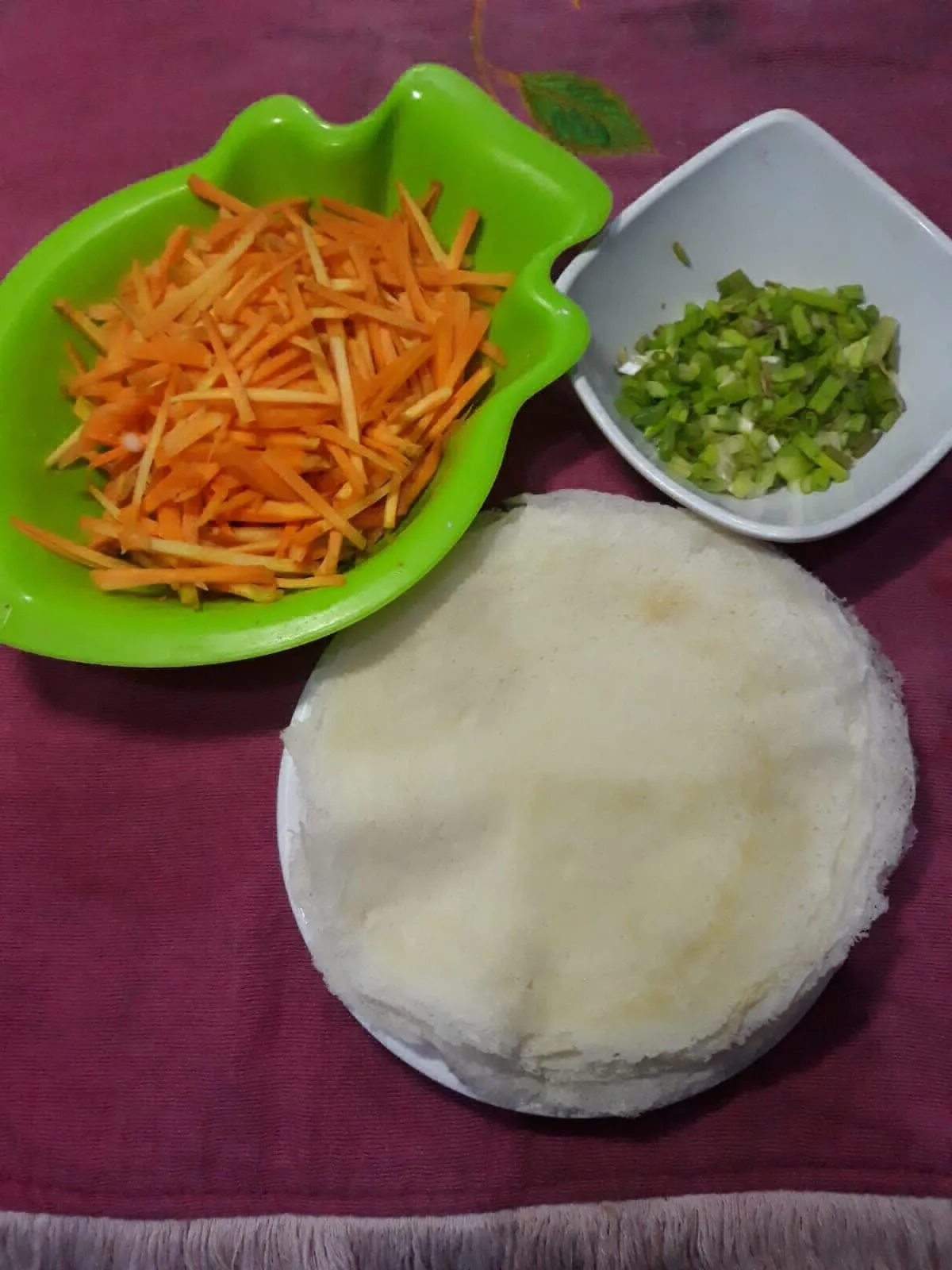Step 1 Lumpia Isi Wortel