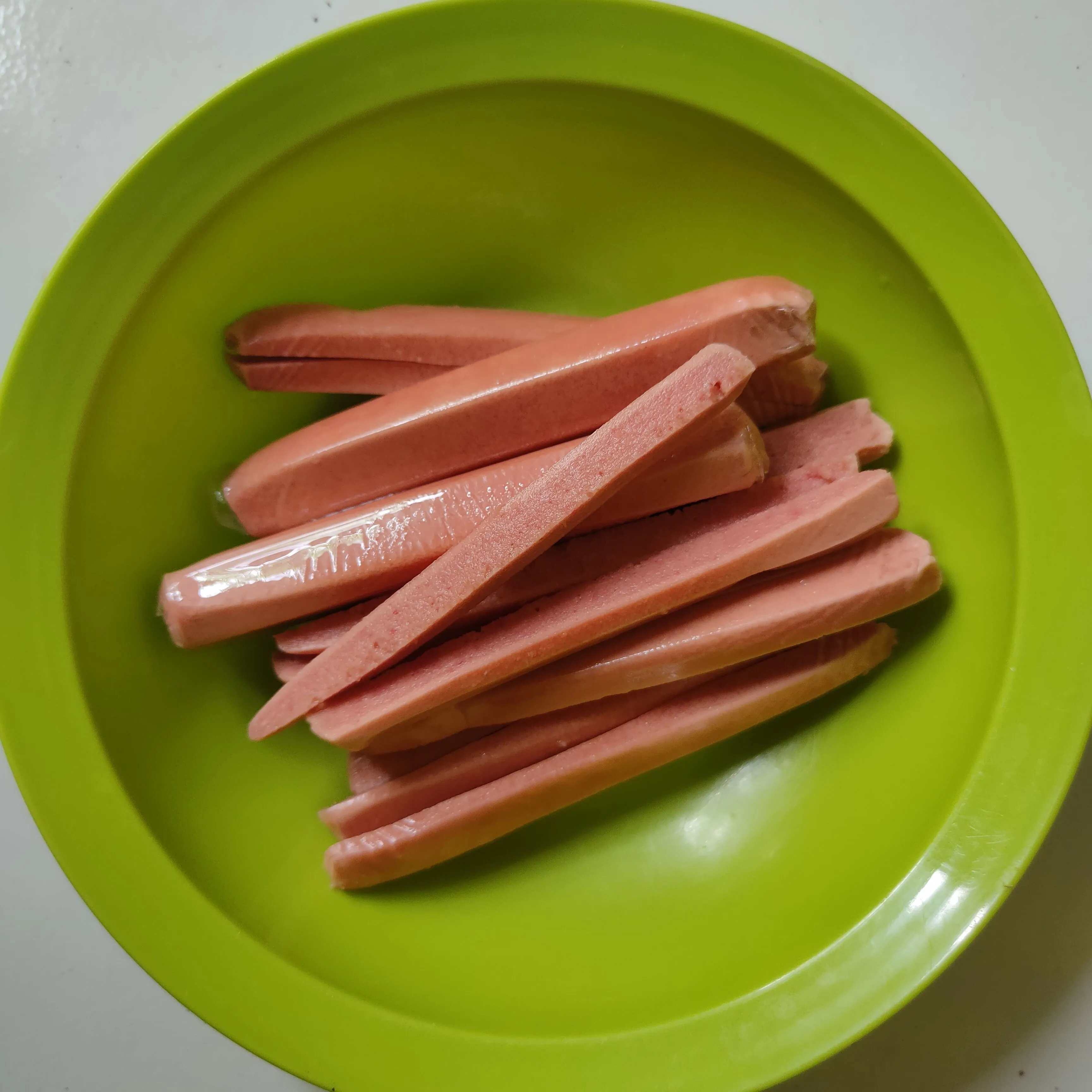 Step 1 Sosis Gulung Kulit Pangsit