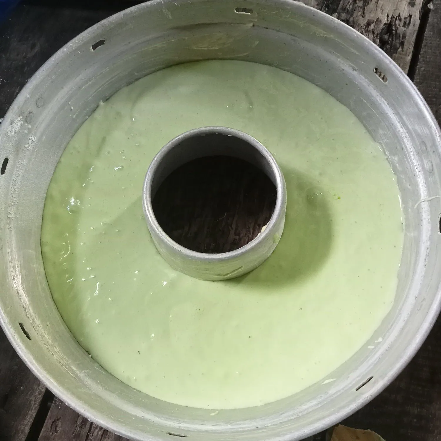 Step 4 Bolu Jadul Pandan