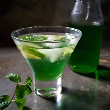 Sirup Mint Homemade