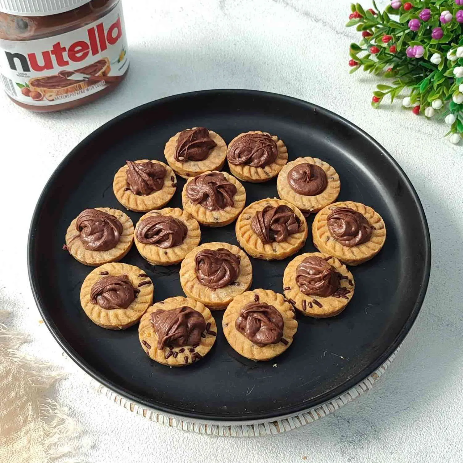 Nutella Tart Cookies