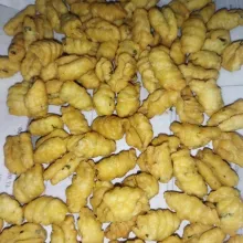 Angkat, diamkan hingga dingin, lalu masukkan kue garpu ke dalam toples.