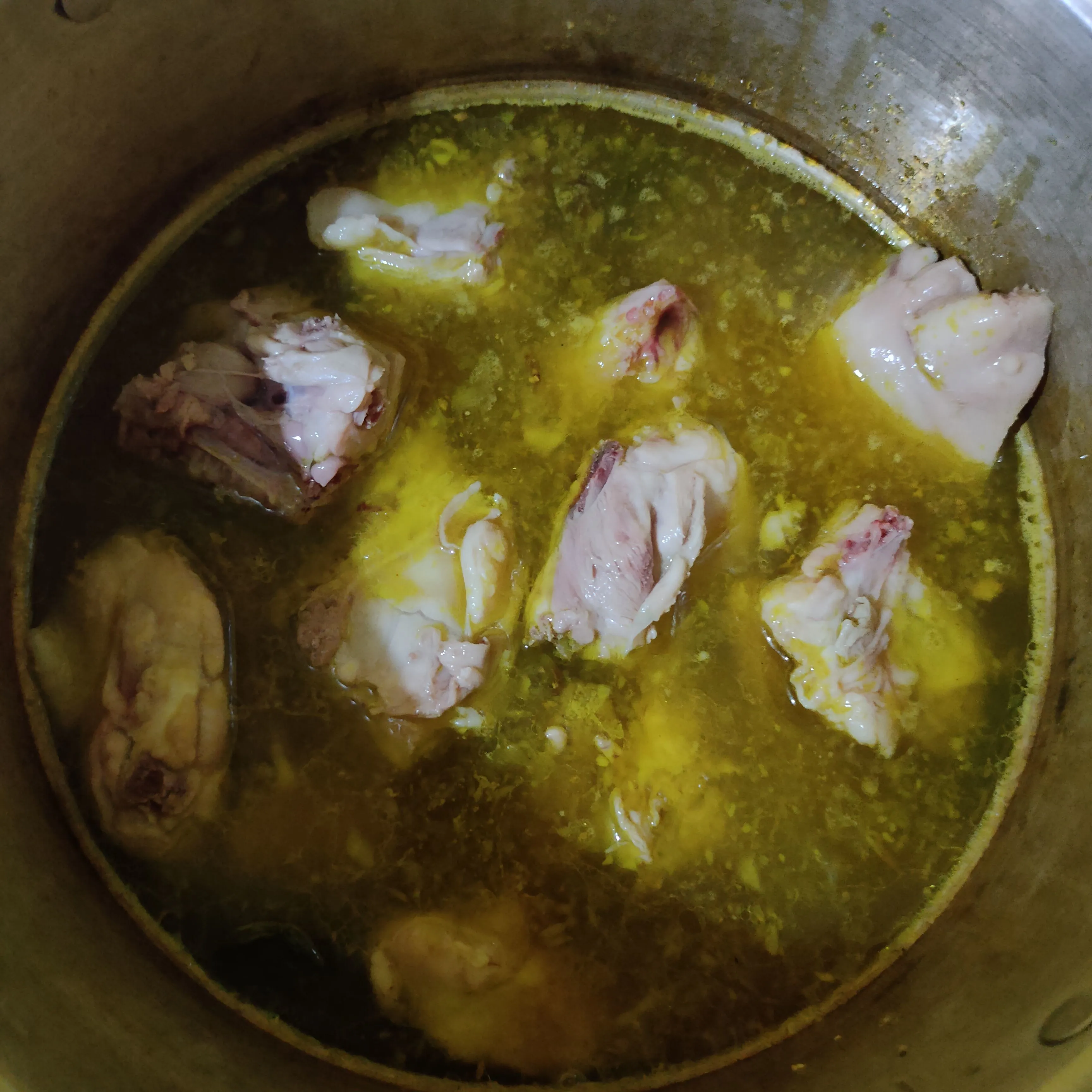 Step 4 Opor Ayam Bumbu Kuning Yummy
