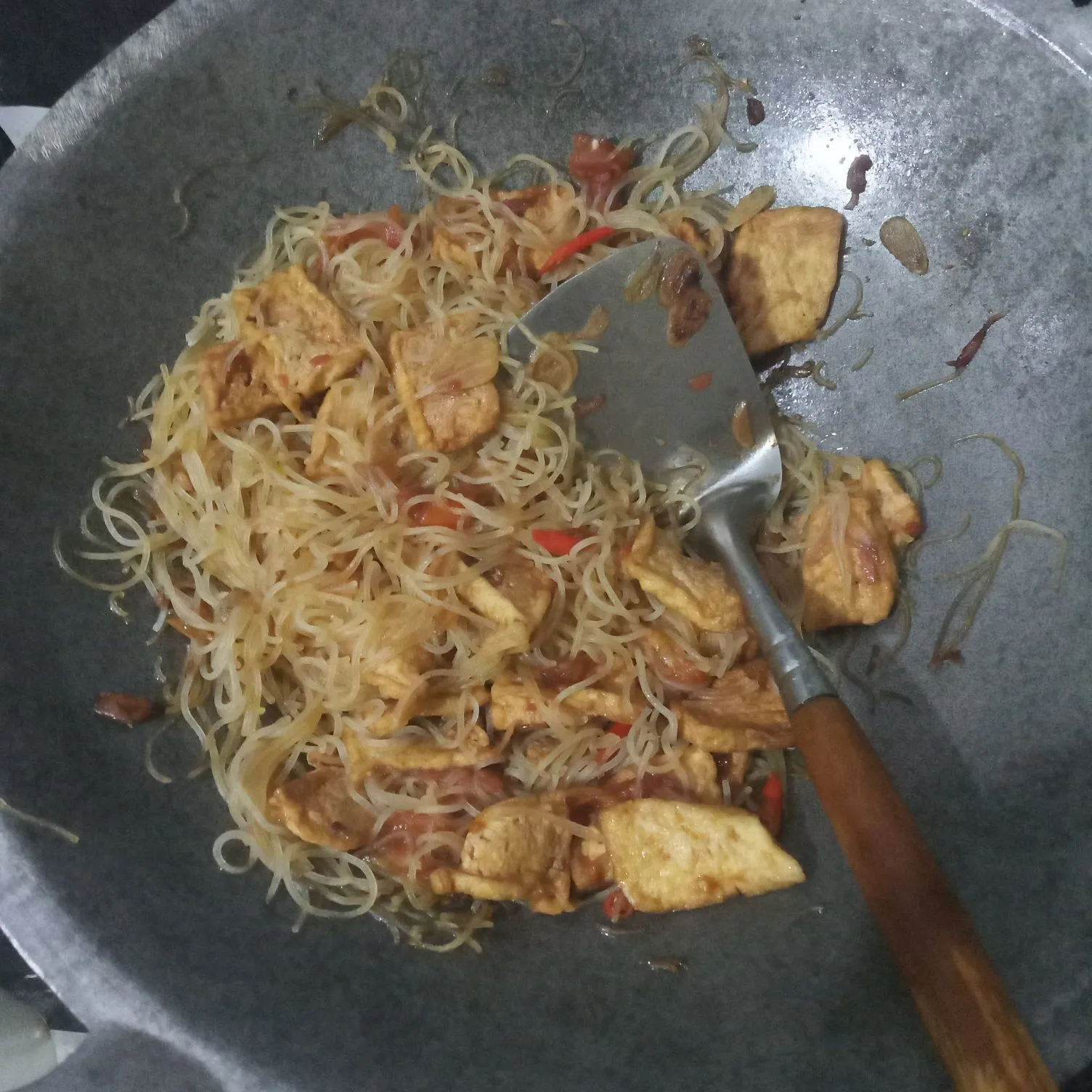 Step 7 Oseng Tahu Bihun Kecap Manis