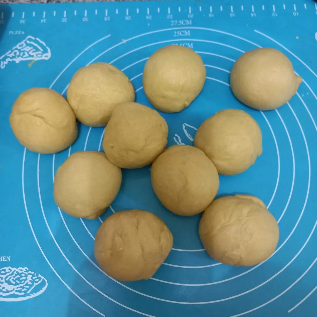 Step 4 Roti Keju Gula Aren