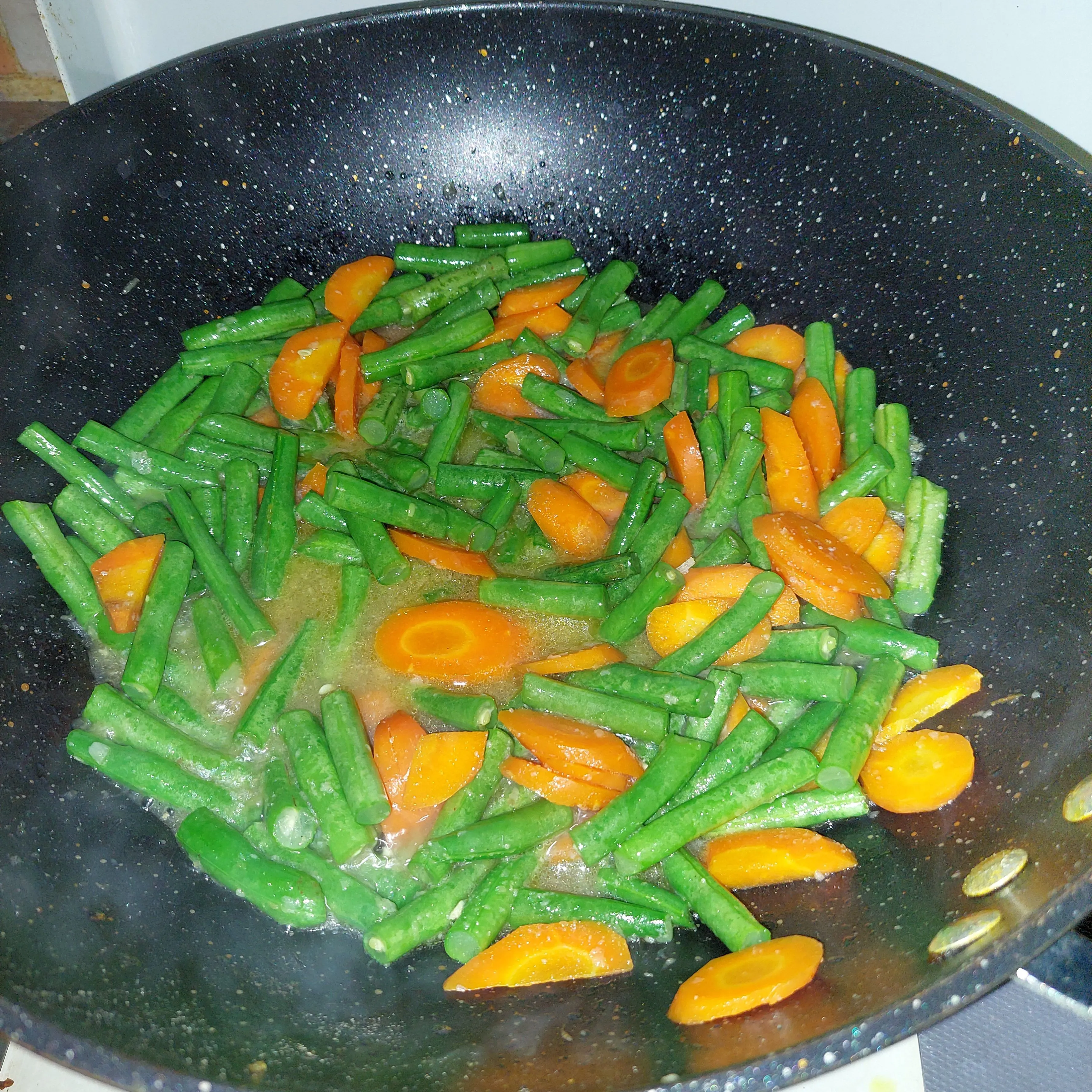 Step 6 Tumis Buncis Wortel Jamur