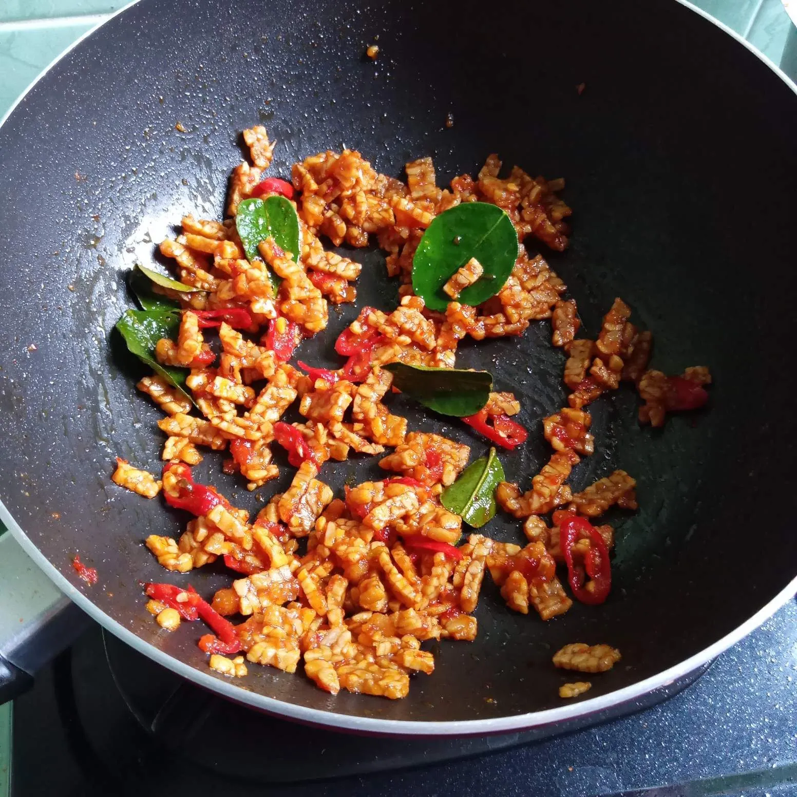 Step 5 Kering Tempe