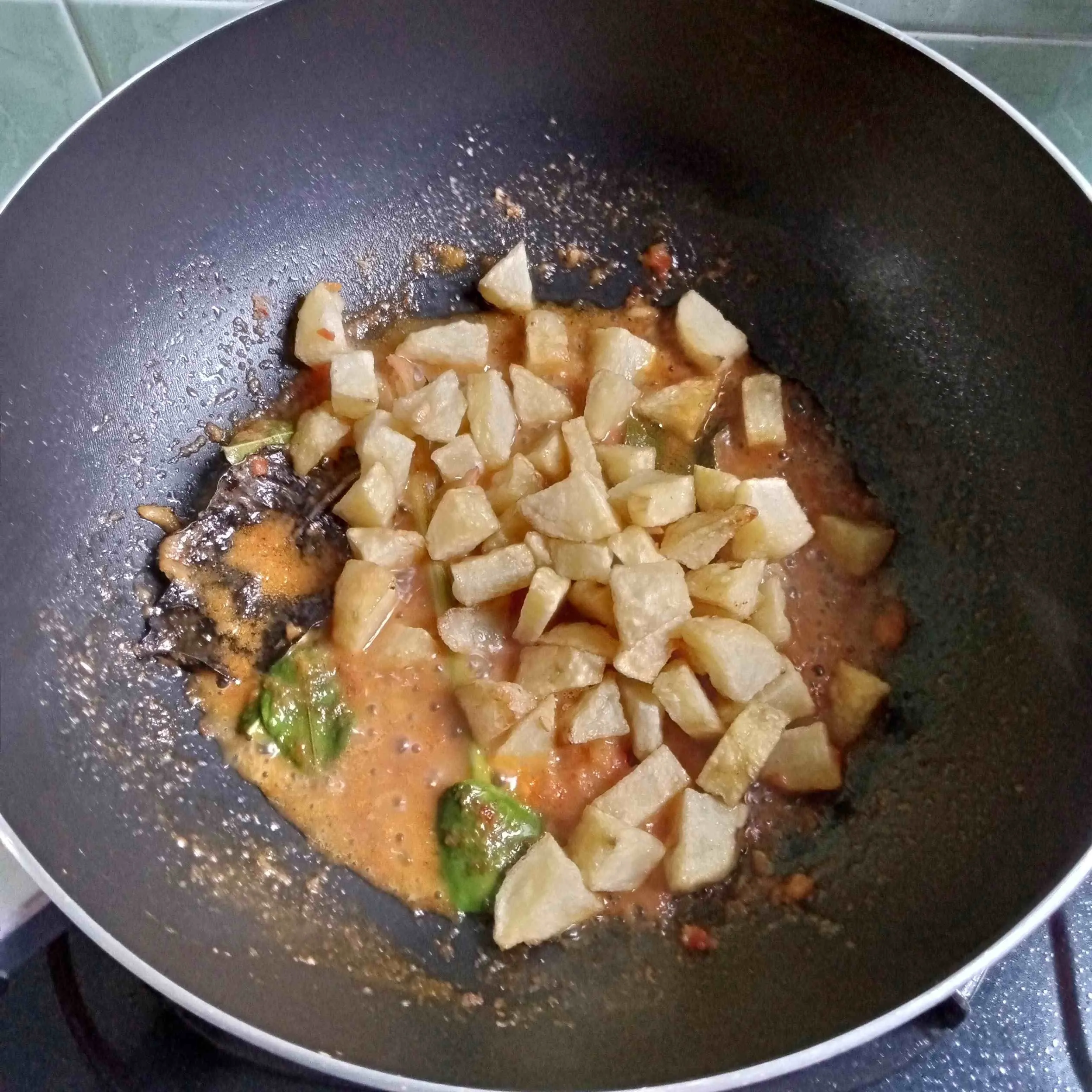 Step 4 Sambal Goreng Kentang