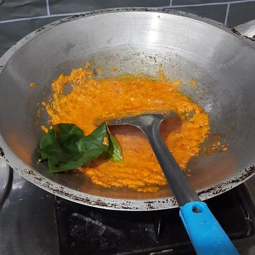 Step 1 Ketupat Sayur