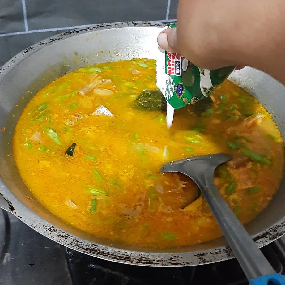 Step 5 Ketupat Sayur